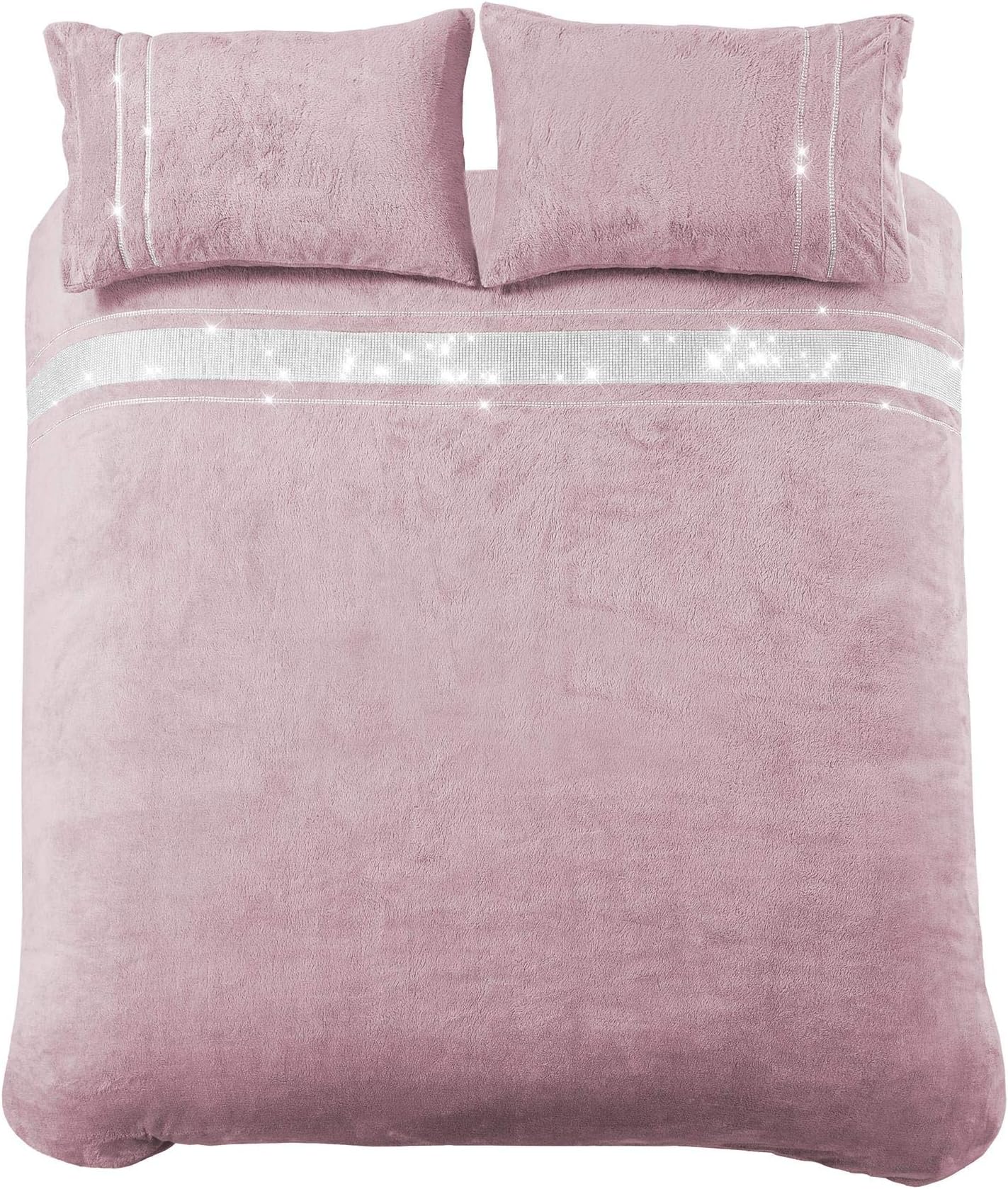 CT New Teddy Sherpa Fleece Luxurious Duvet Cover Sets Quilt Cover Sets