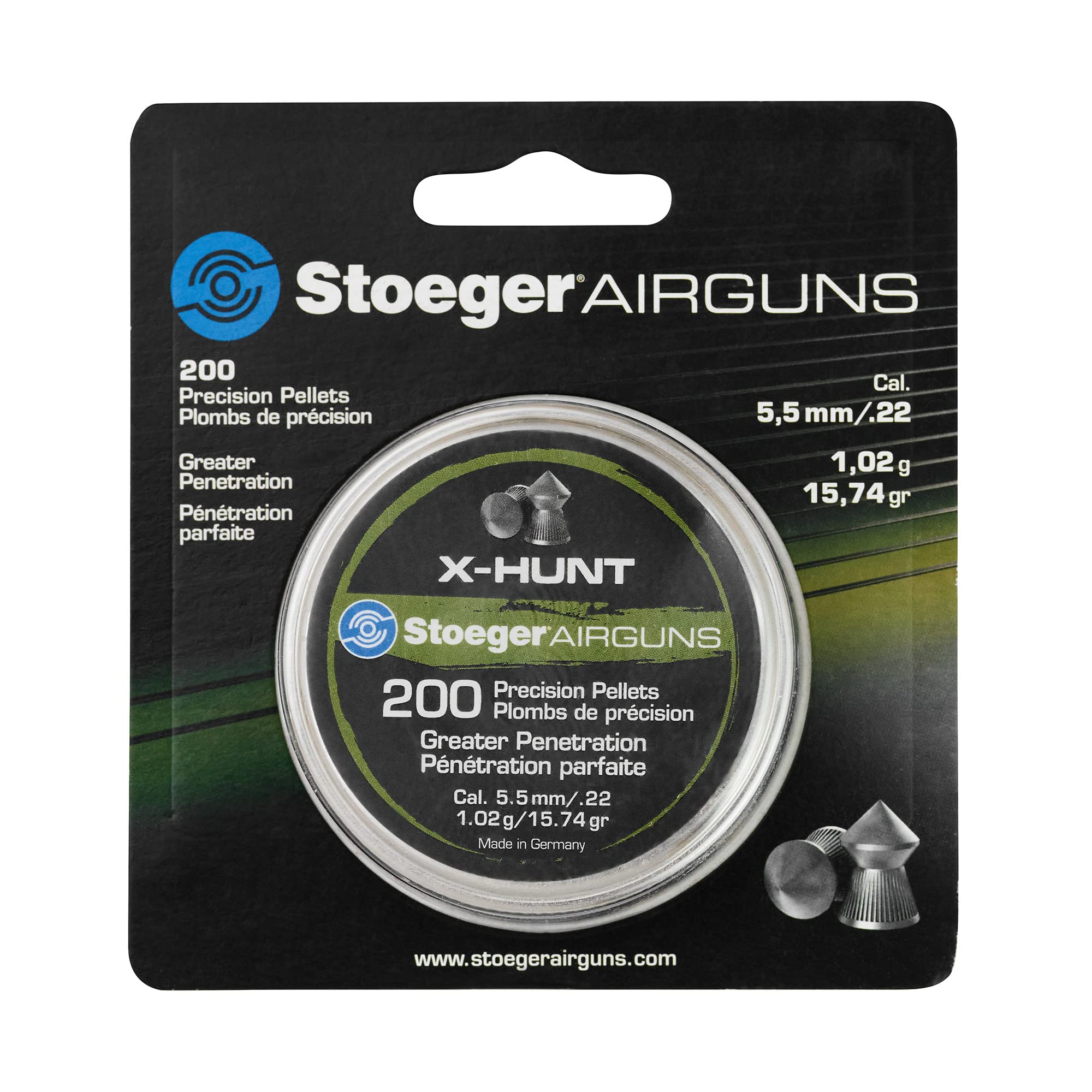 Stoeger X-Series Pellets - for Practice and Precision Targets