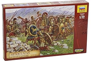 Models 1/72 Spartans The Greek Warriors