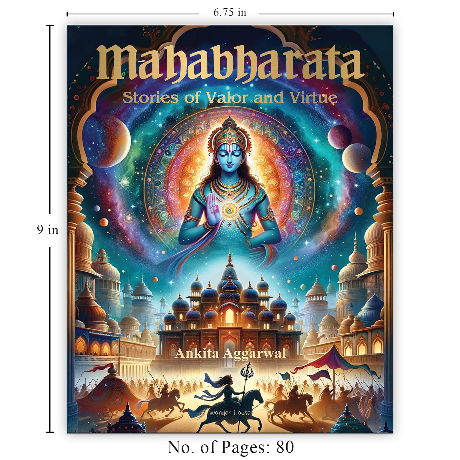 Mahabharata: Stories of Valor and Virtue: Illustrated Indian Mythology Tales for Children - Image 3