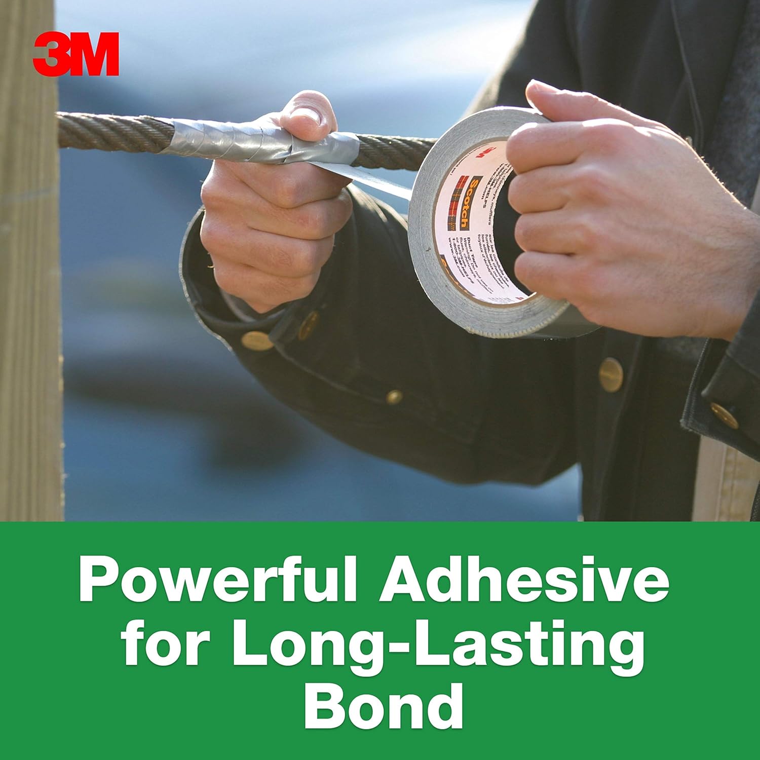 3M All-Weather Duct Tape, 1.88 inches by 45 yards, 2245-A, 1 roll : Everything Else