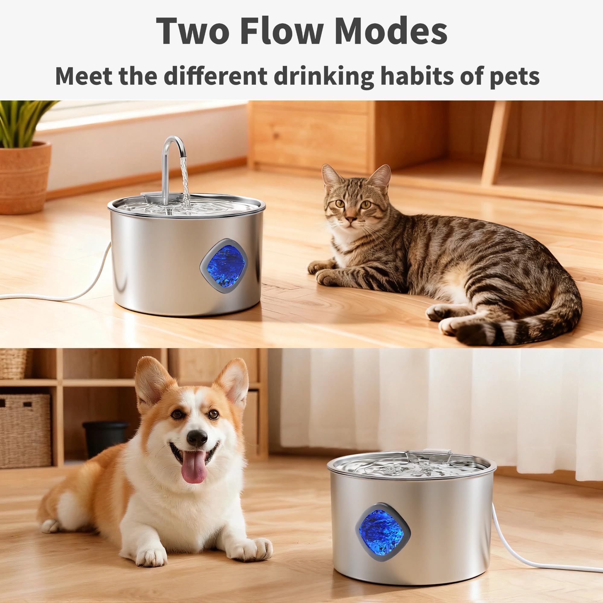 Fontana per animali domestici, 3,2 l