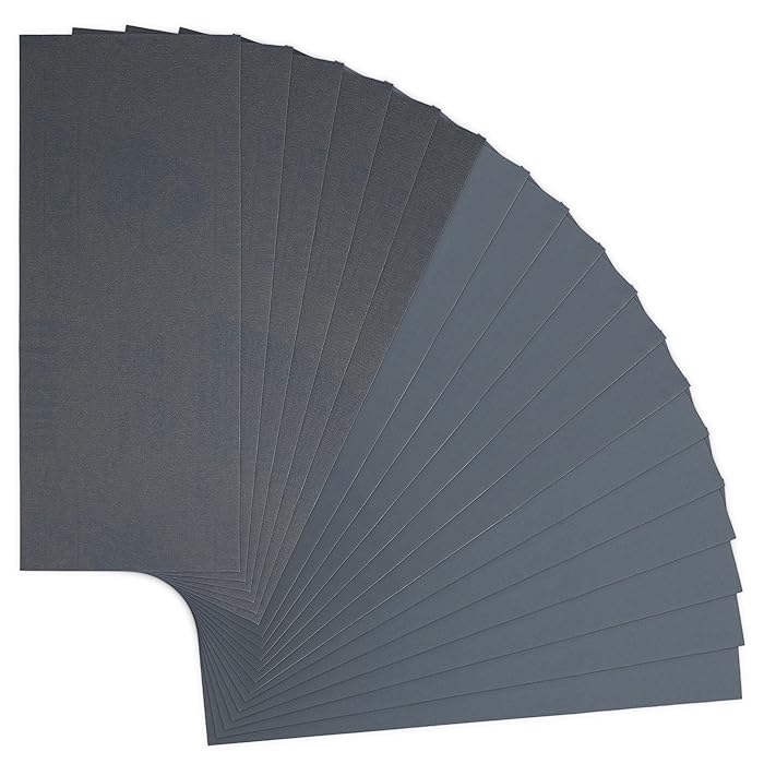 Buy KAKURI Wet Dry Sandpaper Assortment for Metal, Resin, Drywall