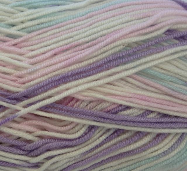 King Cole Cherish Multi Baby Double Knitting Yarn 100g - 1, 3, & 5 Ball Discounted Packs (1, 1120 Summer Fruit)