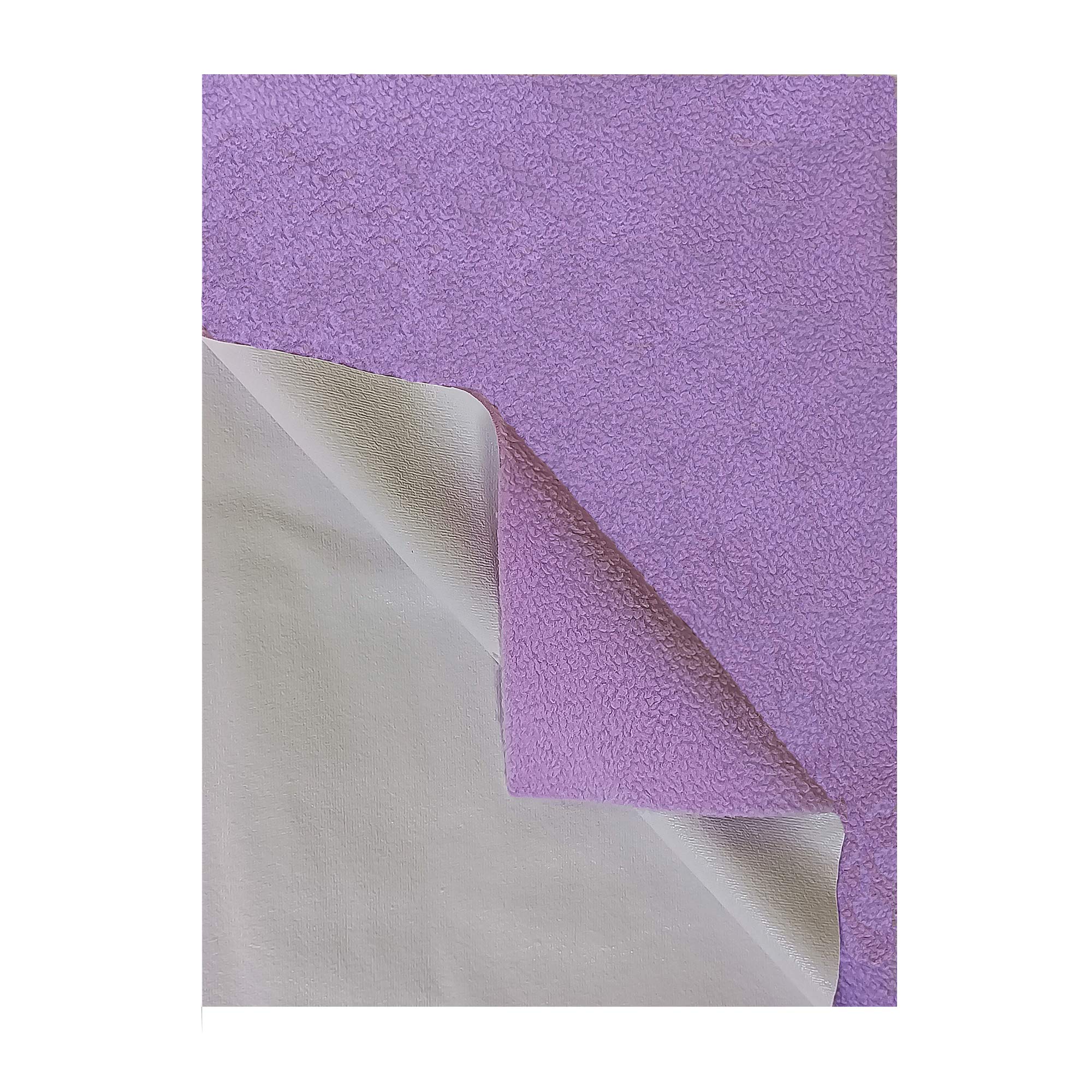 MHM Baby Cotton Dry Sheet Mattress Protector (Purple, Large, 25 X 29 Cm)