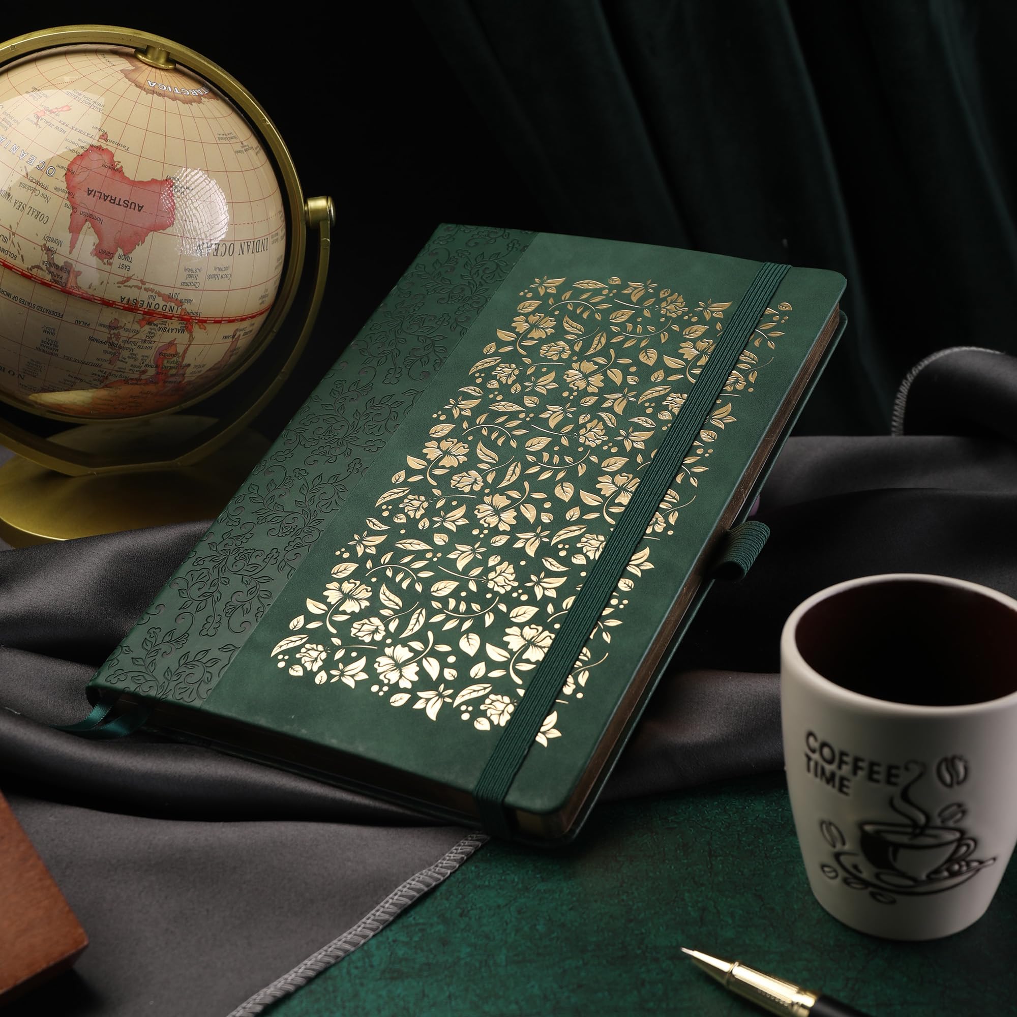 TIEFOSSI B5 Bullet Dot Journals für Frauen und Männer, 160 g/m² dickes Papier, 150 nummerierte