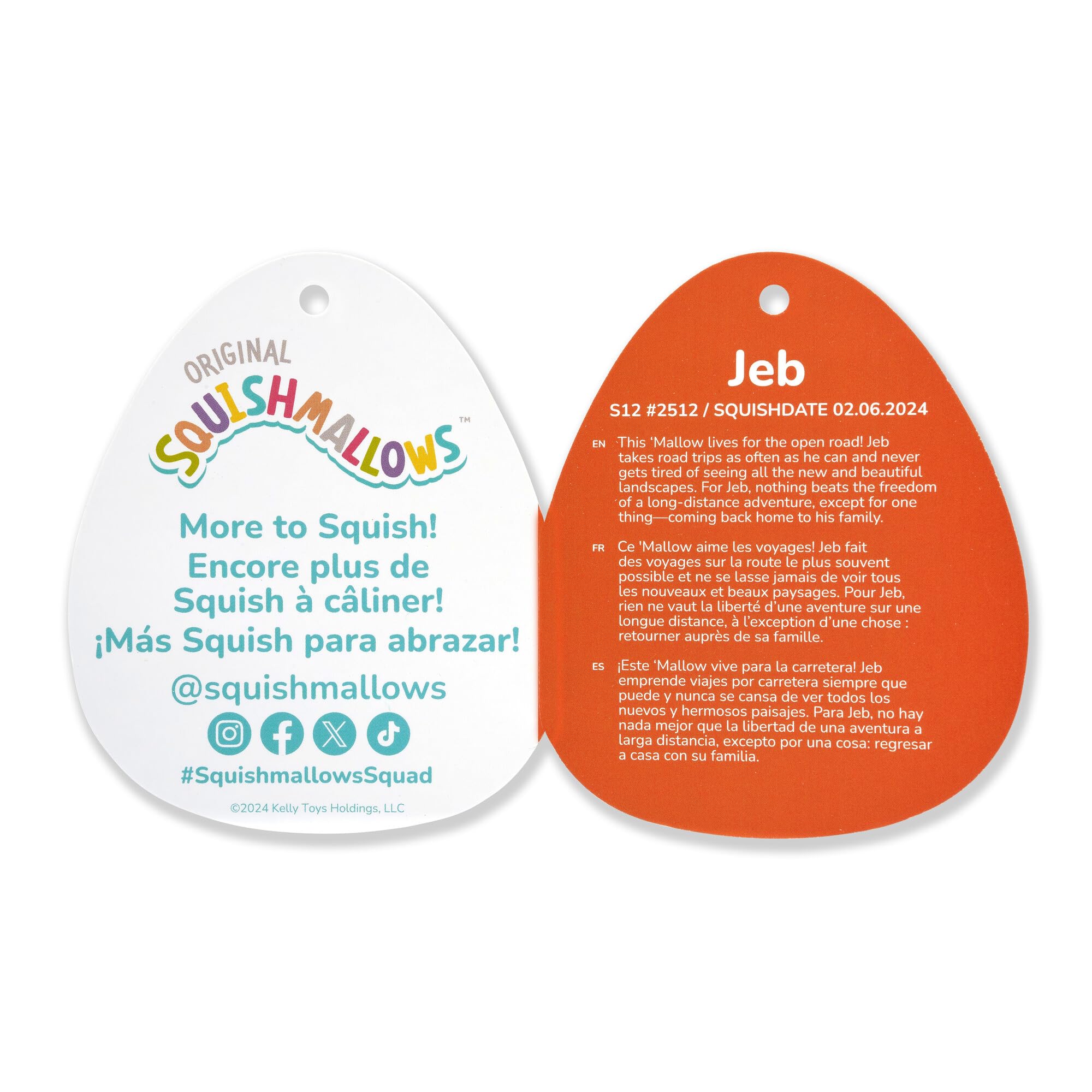 Squishmallows Original 12-Inch Gasten  - Official Jazwares Plush (Medium-Sized): Burgundy Monster