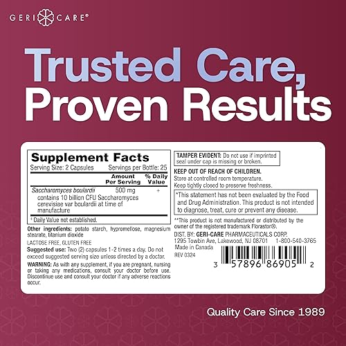 Miniatura 8 de Saccharomyces Buolardii Probióticos, 50count