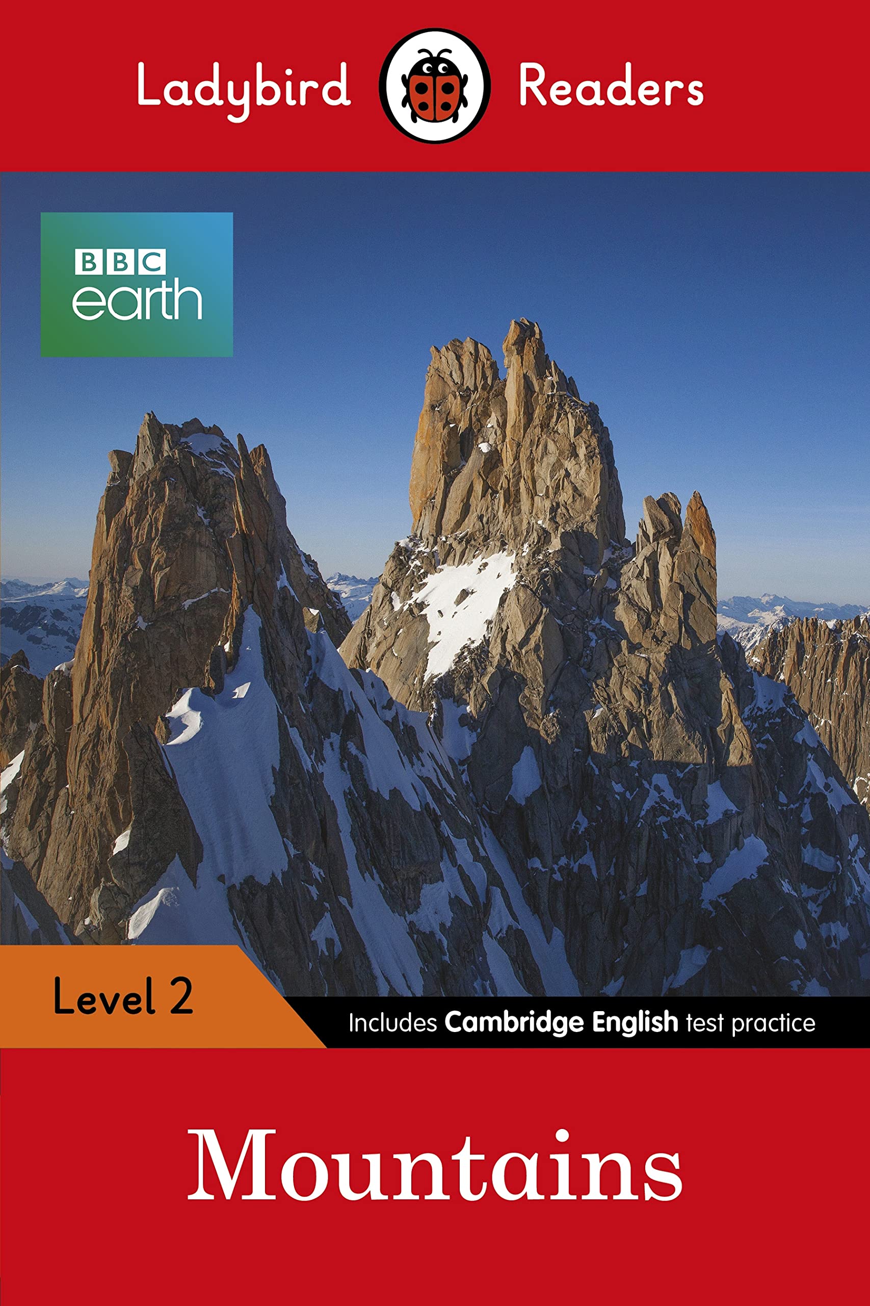 Ladybird Readers Level 2 - BBC Earth: Mountains ELT Graded Reader