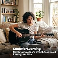 Vista 6 de Conjuntos de guitarras acústicas Fender CD-60.