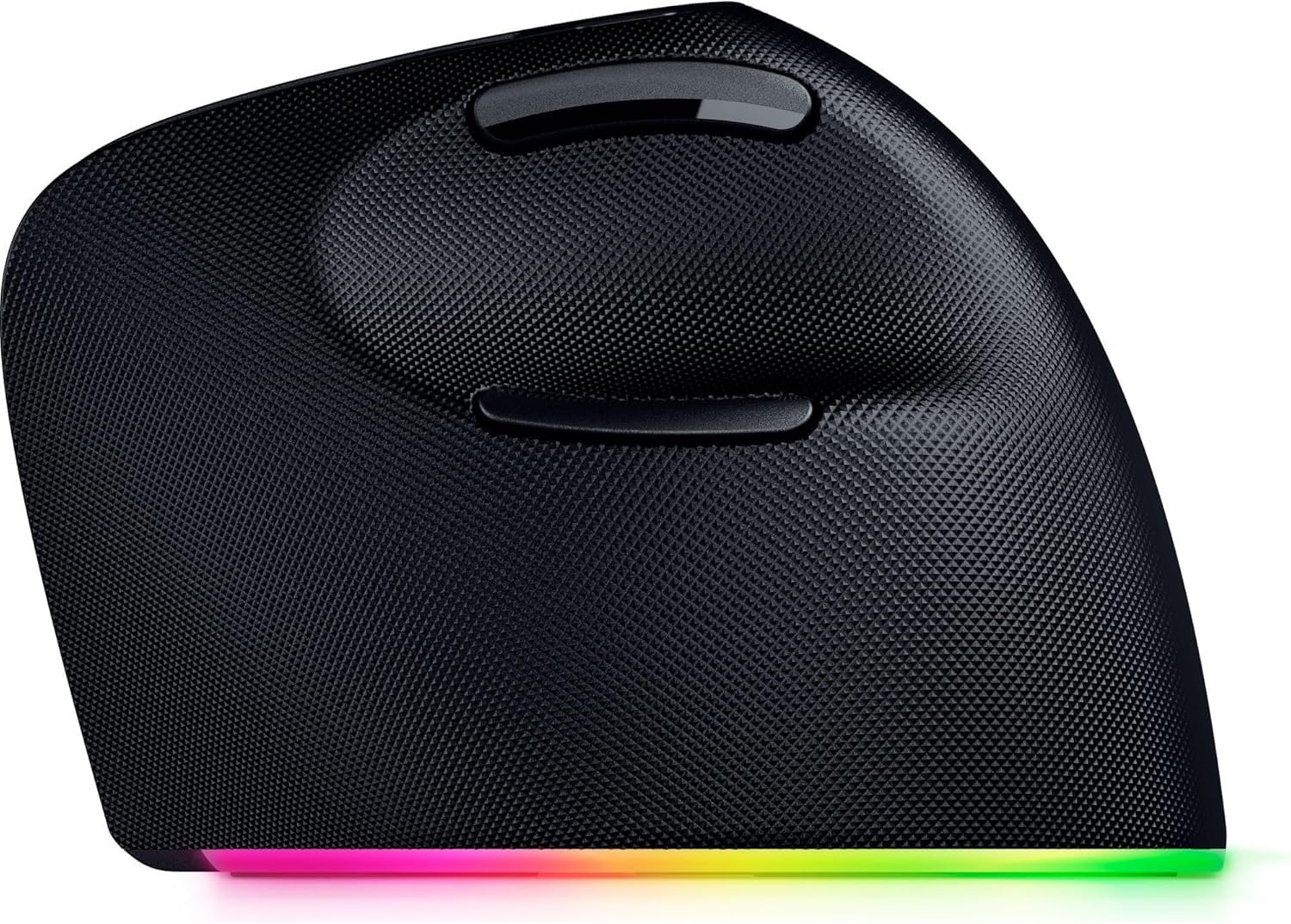 Razer Pro Click V2 Vertical - Mouse ergonomico verticale senza fili per utenti destrorsi - Assistenza IA Prompt - Sensore ottico 30K (durata della batteria fino a 6 mesi, Chroma RGB, 9 Pulsanti) Nero