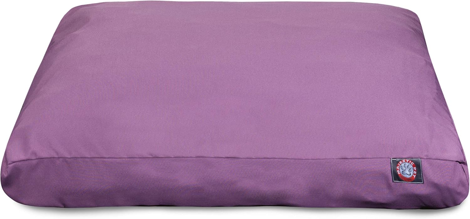 Majestic Pet Solid Lilac X-Large Rectangle Bed
