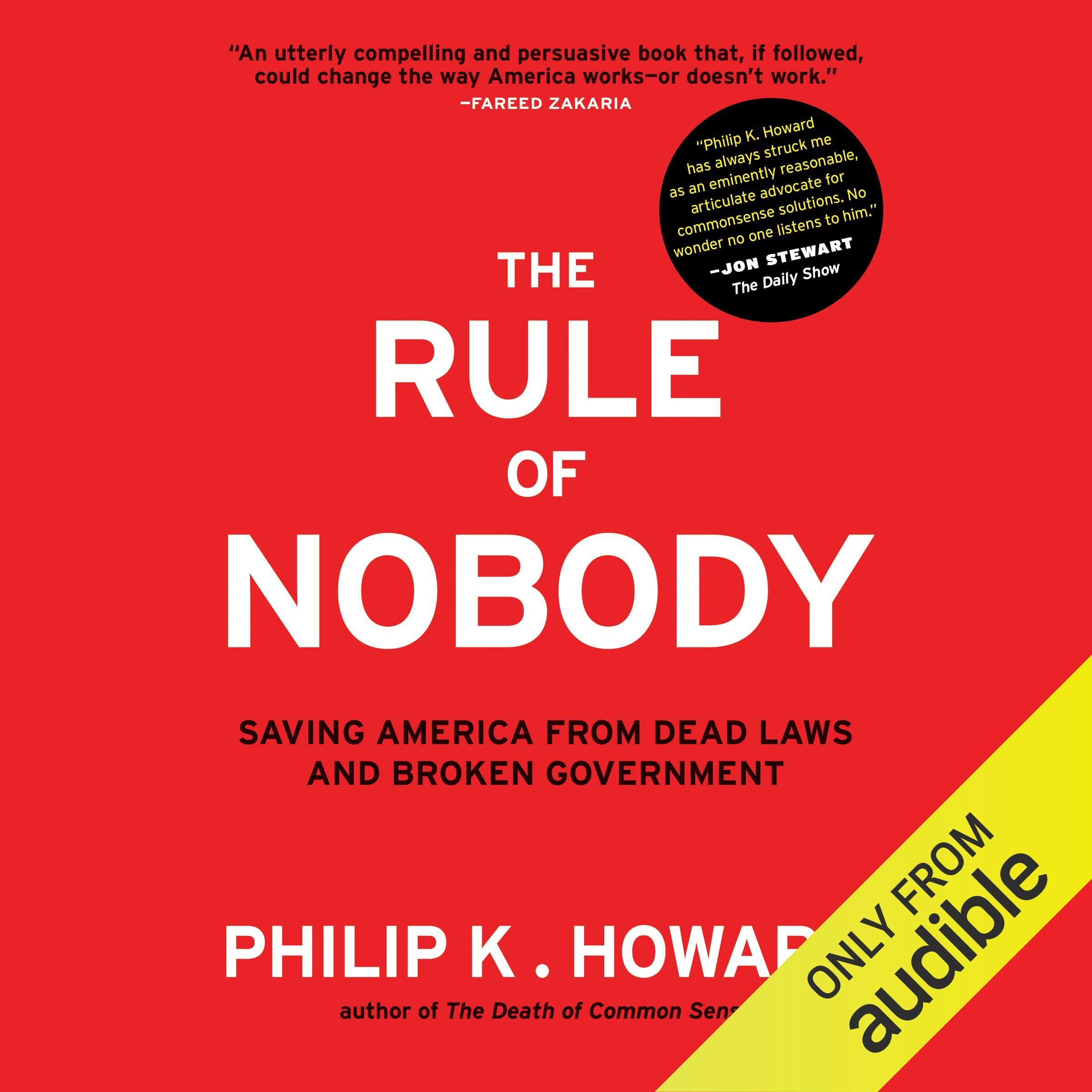 Cover art for The Rule of Nobody