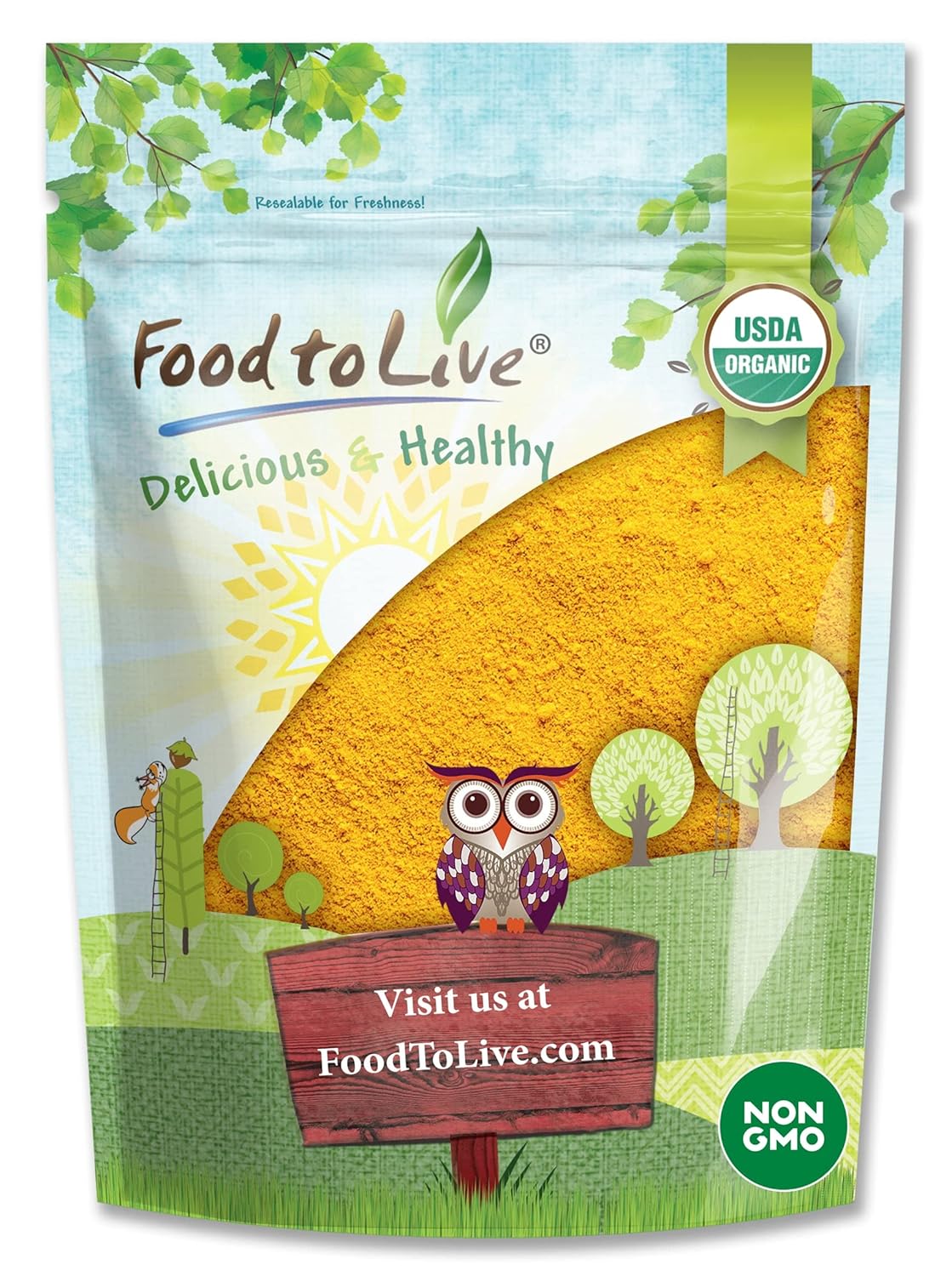 Food to Live Organic Pumpkin Fruit Powder, 7 Pounds – Non-GMO, Milled Dried Pumpkin, 100% Pure, No Additives, Vegan, Bulk, Plant-Based Pumpkin Powder for Baking, Pumpkin Latte, Soups, Smoothies.