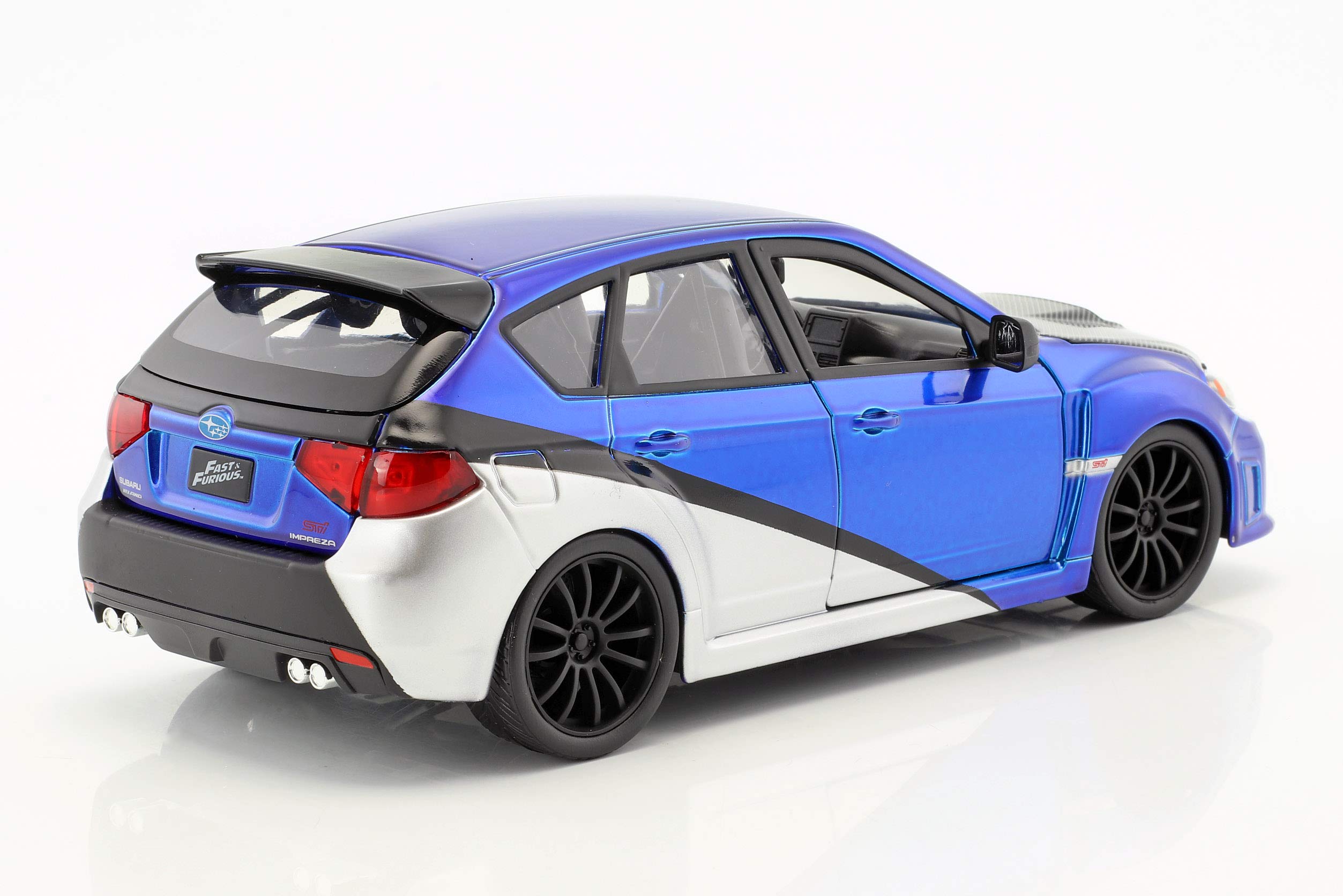 Brian's Subaru Impreza WRX STi Film Fast and Furious (2009) Blue