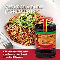 Vista 5 de Lao Gan Ma Chili Frito en Aceite – 730g (25.75 oz) Auténtico Chile Crujiente Chino Condimento Picante y Sabroso para Fideos, Arroz, Salteados