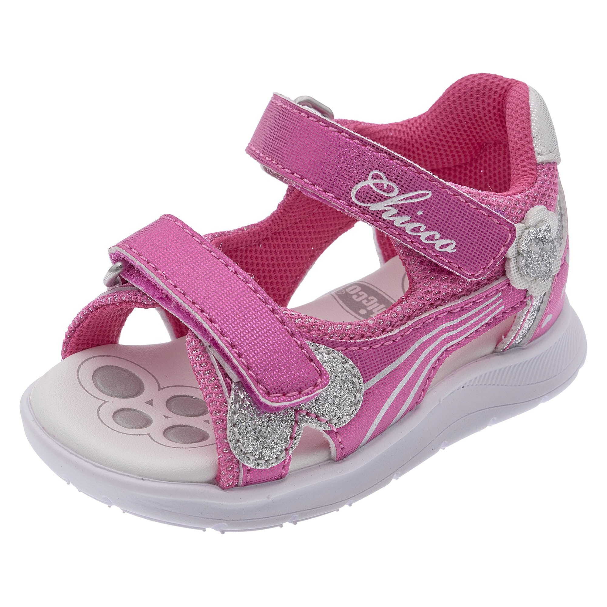 Chicco, Sandali Bambina Chiusi Posteriormente, con Chiusura con Doppio Strappo, Scarpe Bambina, Designed in Italy