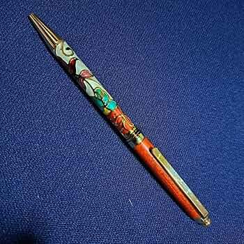 希少　ANDO 宮内庁御用達　安藤七宝店　七宝ボールペンとペン皿のセット 希少 ANDO 宮内庁御用達 安藤七宝店 七宝ボールペンとペン皿の