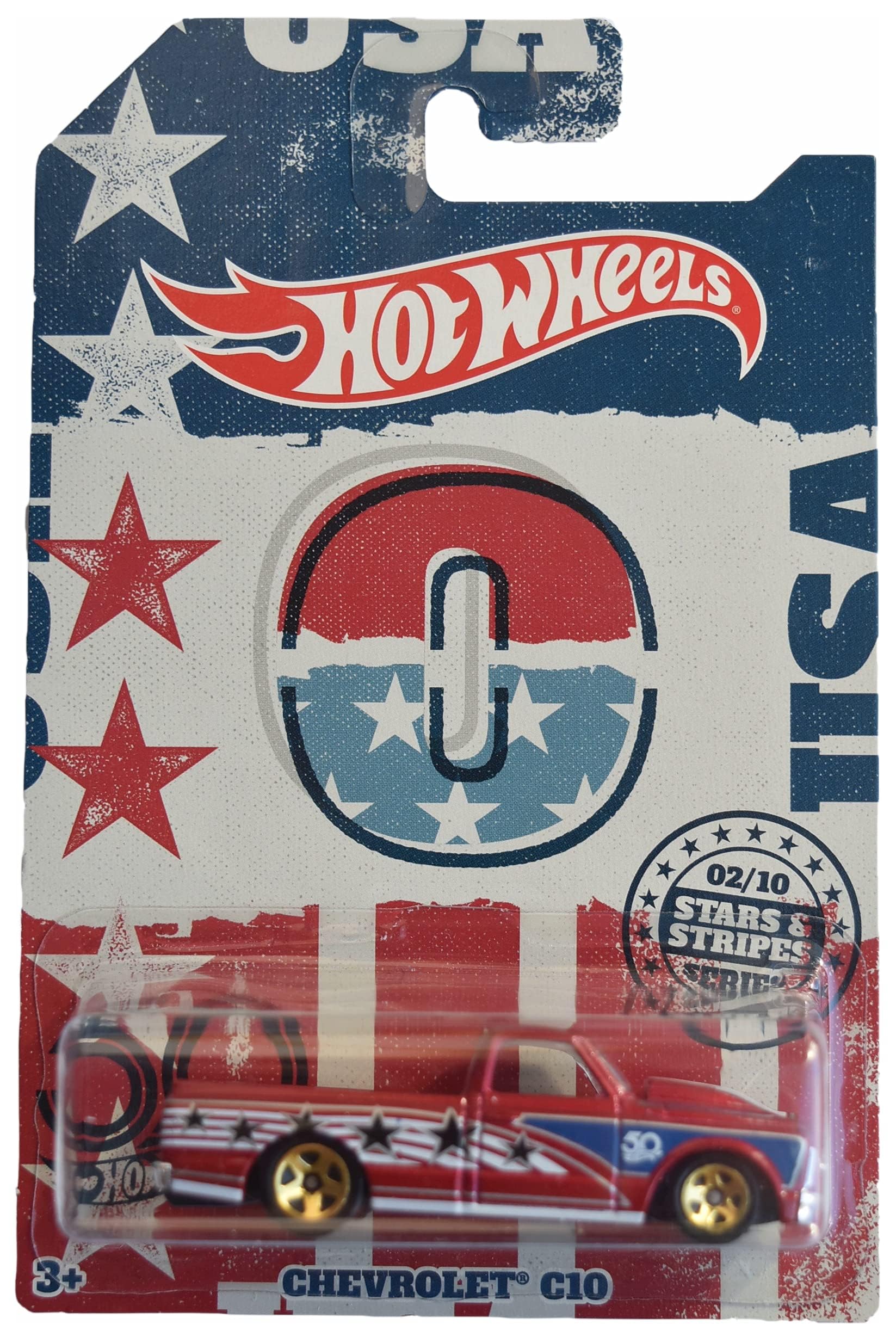 Hot Wheels Chevrolet C10, Stars & Stripes Series 2/10