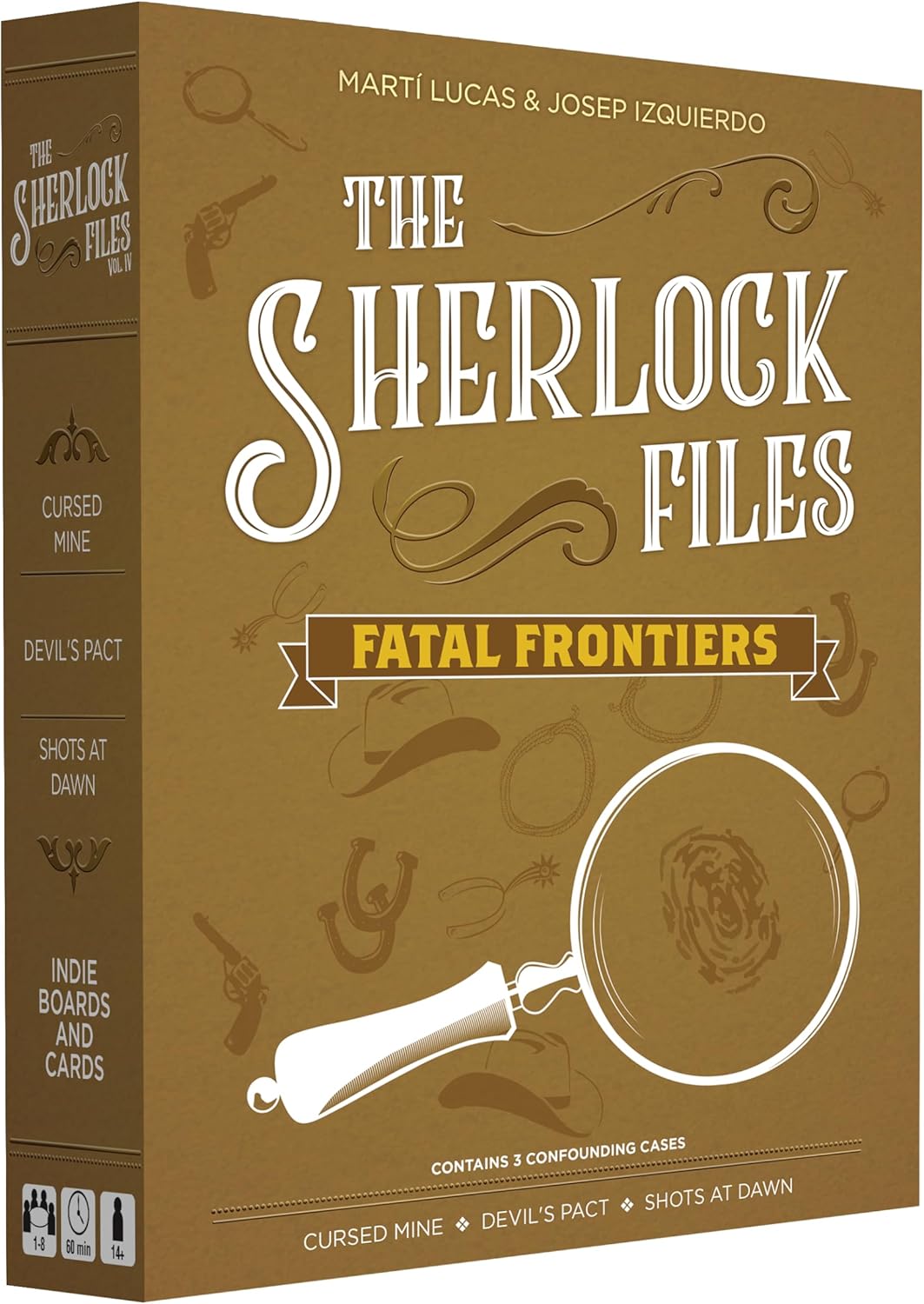 Indie Boards and Cards Sherlock Files vol 4 Fatal Frontiers , Brown