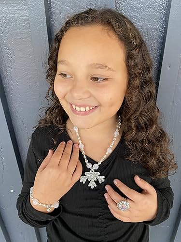 Miniatura 44 de LUV HER Girls Jewelry Set - Dress Up Toy Jewelry Box Set with Bead Necklaces, Bracelets, and Rings - Frozen Play Accessories - Ages 3+