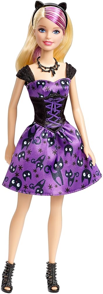 2004年バービーBarbie ハロウィン　ヴィンテージ  魔女ドレス 2004年バービーBarbie ハロウィン ヴィンテージ 魔女ドレス