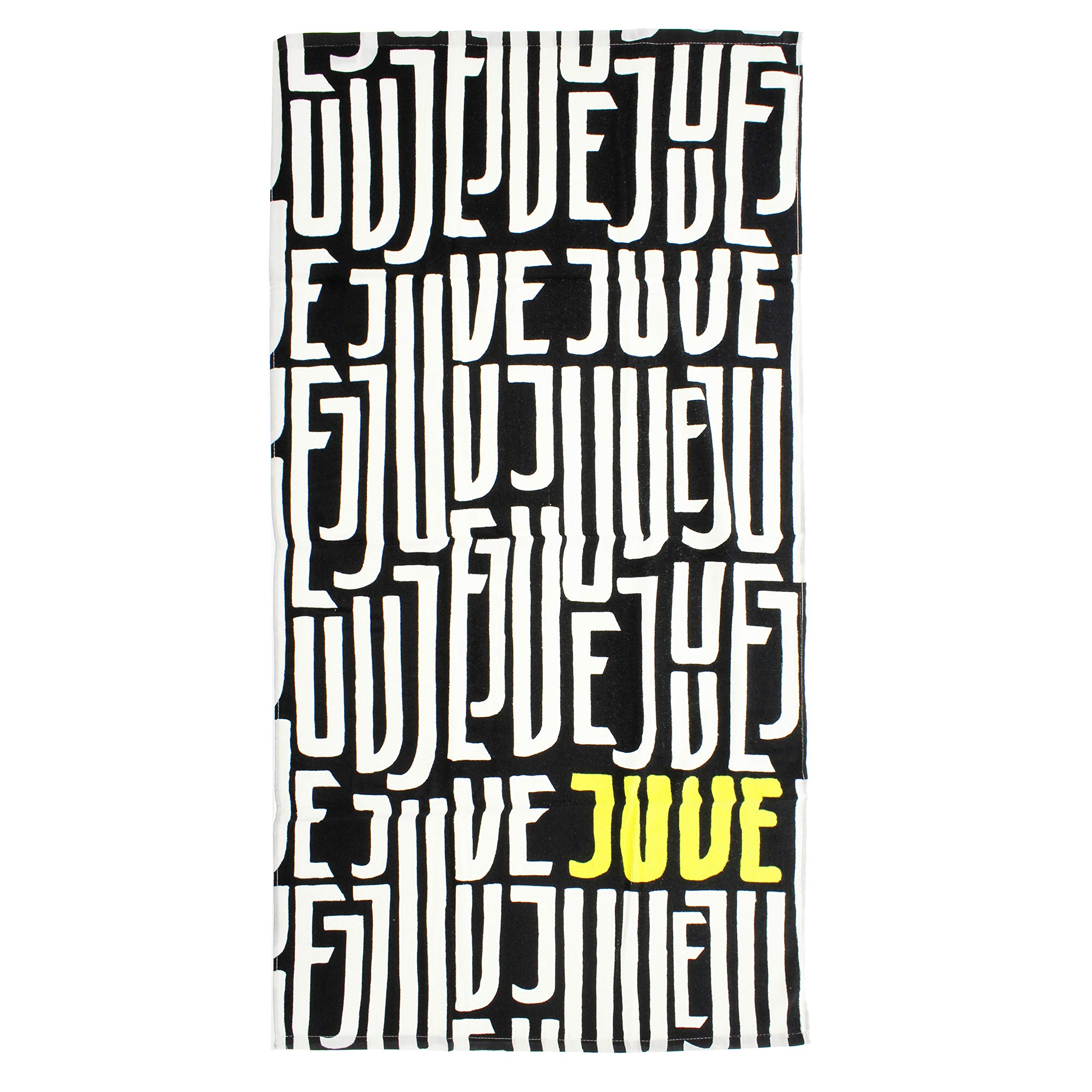 Serviette officielle FC Juventus juve nouveau Logo Serviette de plage éponge pur coton 70 x 140 cm