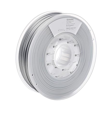 Ultimaker 3 NFC PLA Filament - Silver Metallic