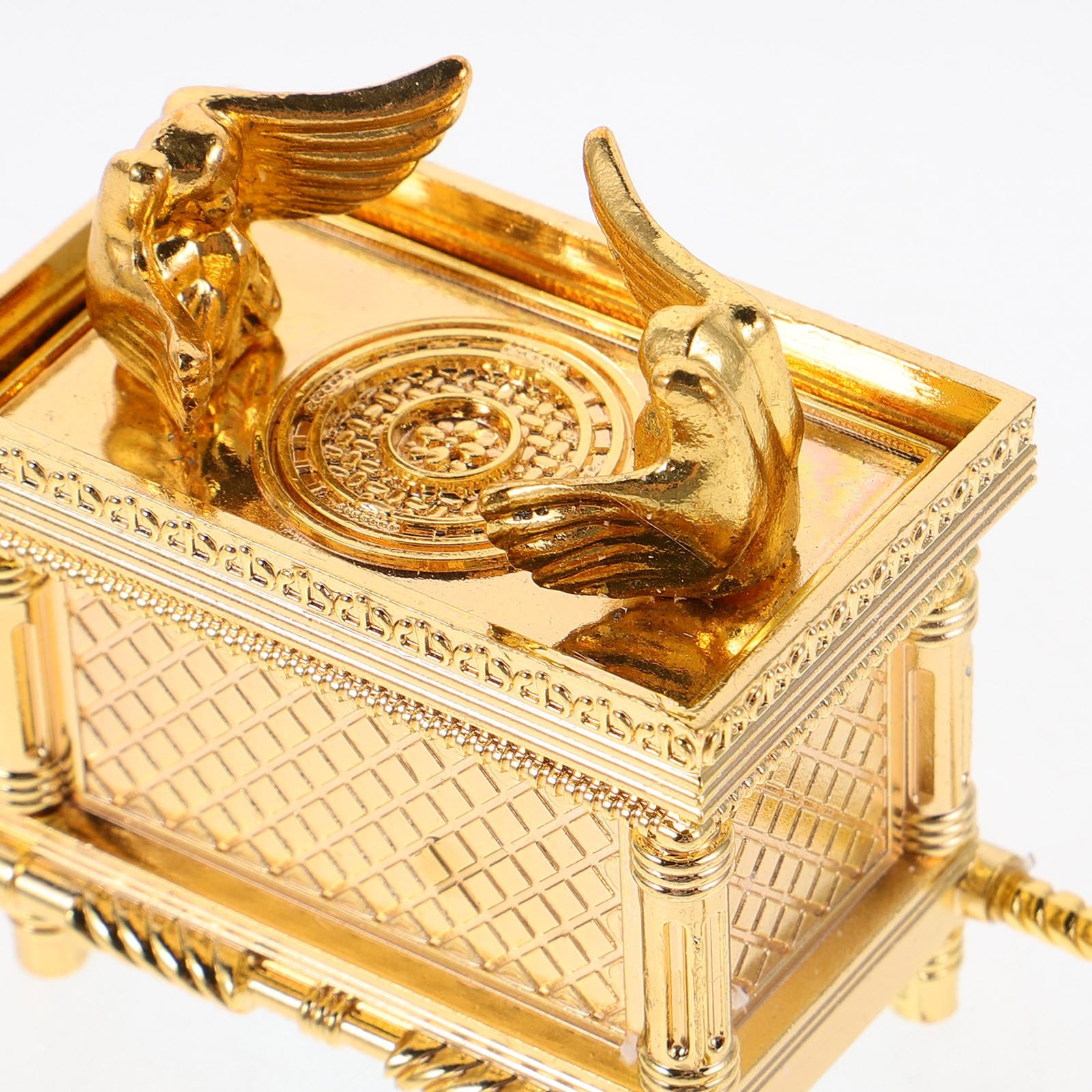 Bundeslade Statue 1 Satz aus Zinklegierung Gold als Kerzenhalter