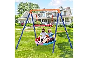 GIKPAL Saucer Swing with Stand: The Ultimate Backyard Adventure for Kids
