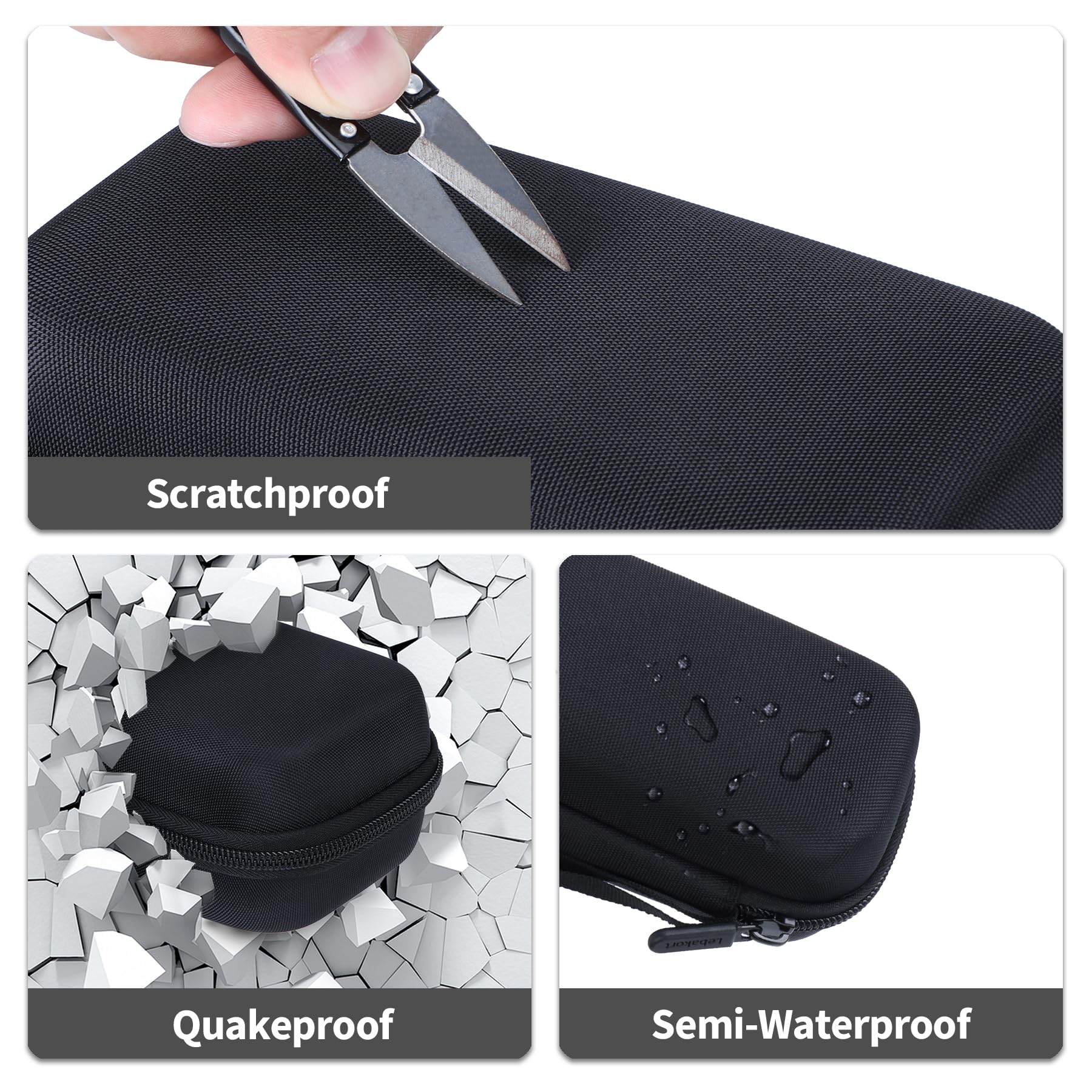 Lebakort Duro Caja Estuche Funda para Zoom H1n / Zoom H1essential Grabadora Portátil Estéreo
