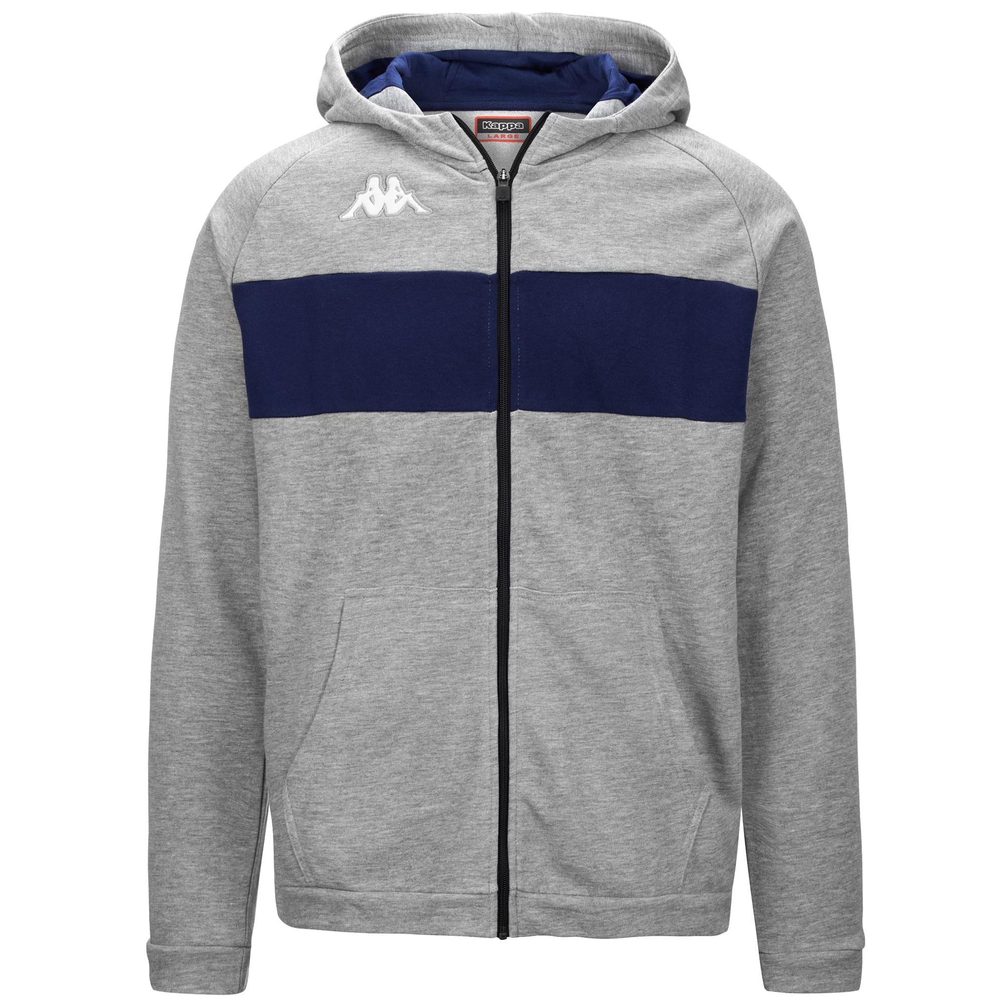 Kappa Gris Kapuzenpullover Dacciozi
