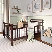 Vista 2 de Cama Infantil Dream On Me modelo Emma, convertible 3 en 1 , Espresso