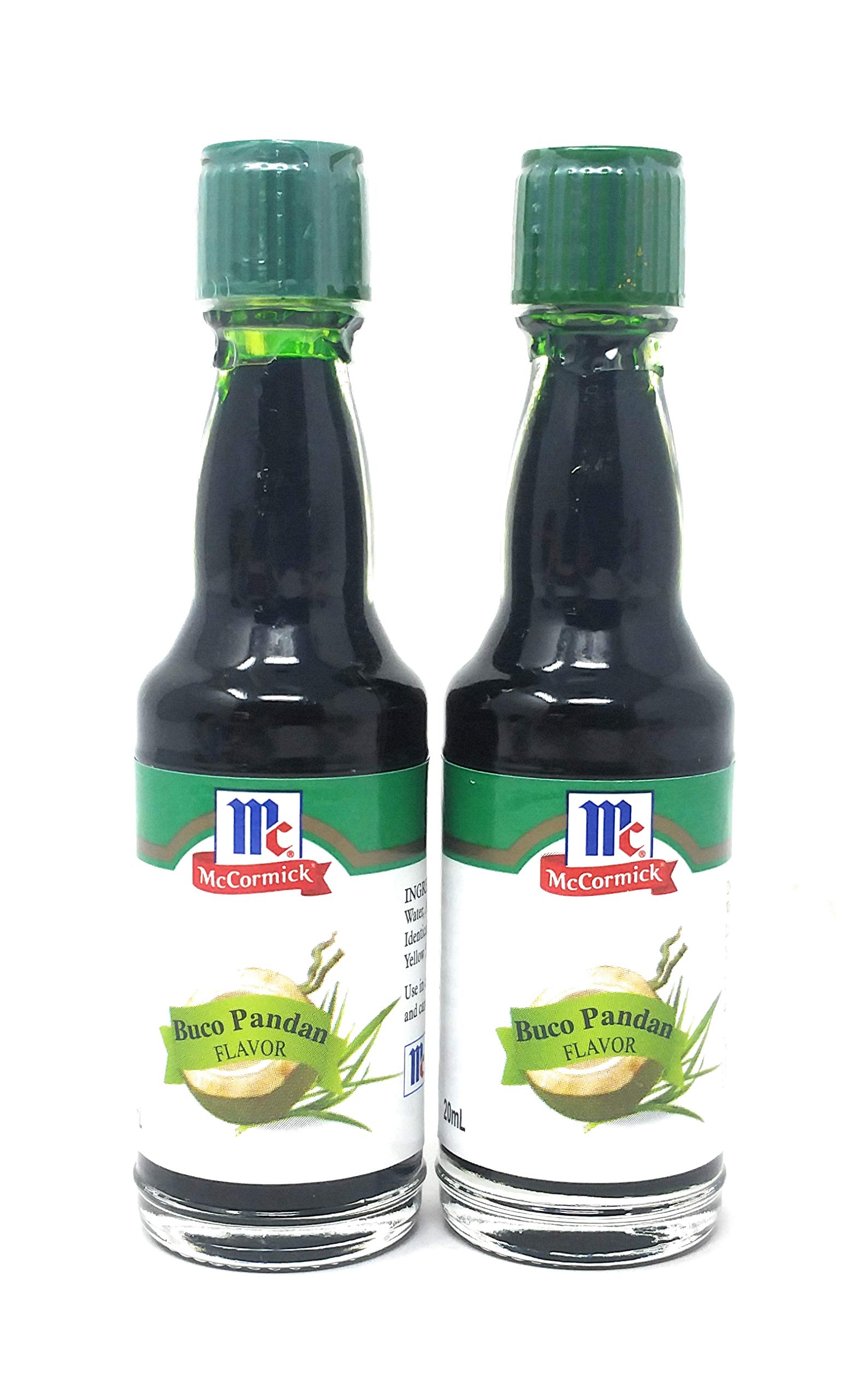 McCormick Buco Pandan Flavor Extract 2 bottles (20ml/bottle)