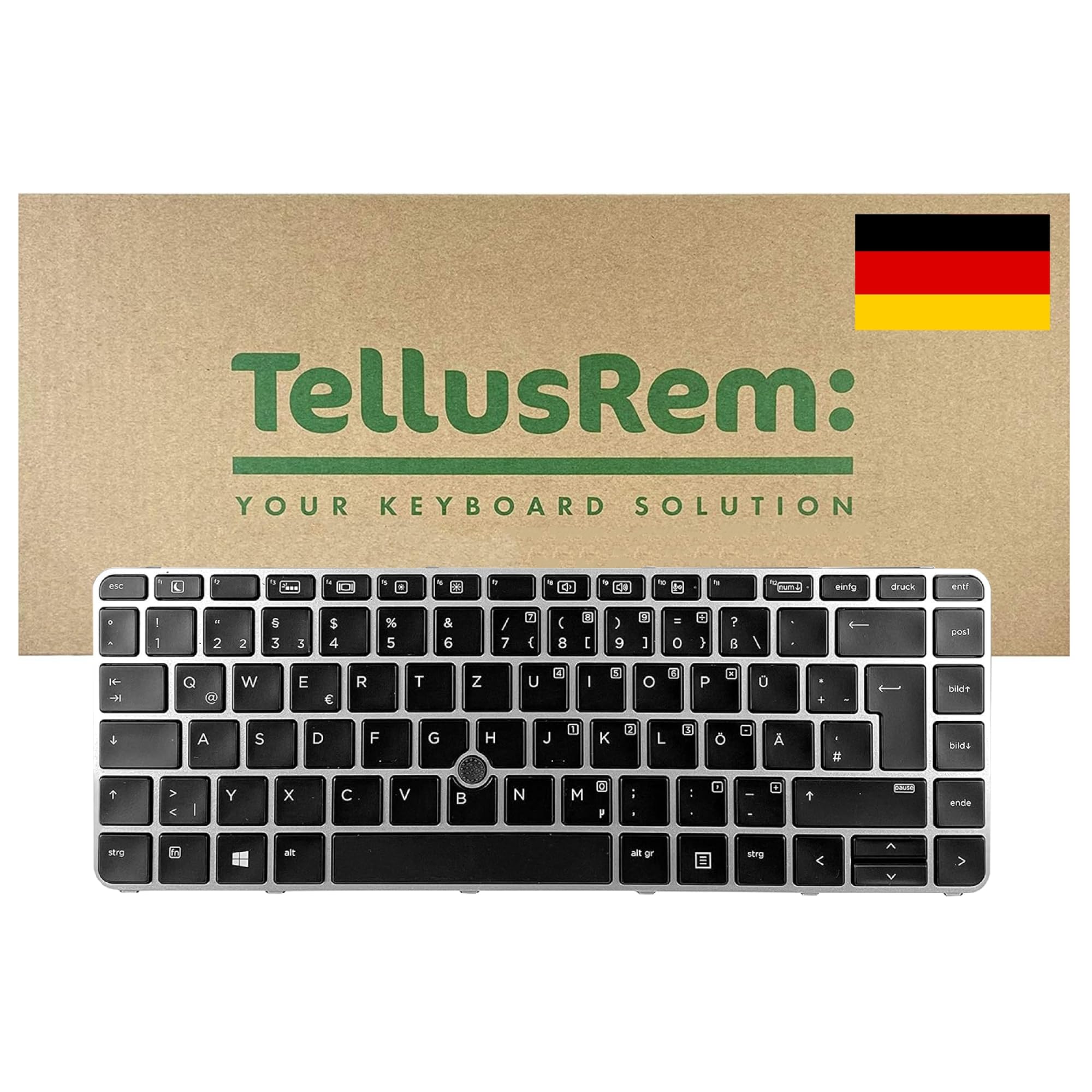 ersatztastatur Deutsche Hintergrundbeleuchtung für HP 840 G3, 745 G3, 840 G4, 745 G4