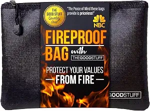 Fireproof Money Bag for Cash (10