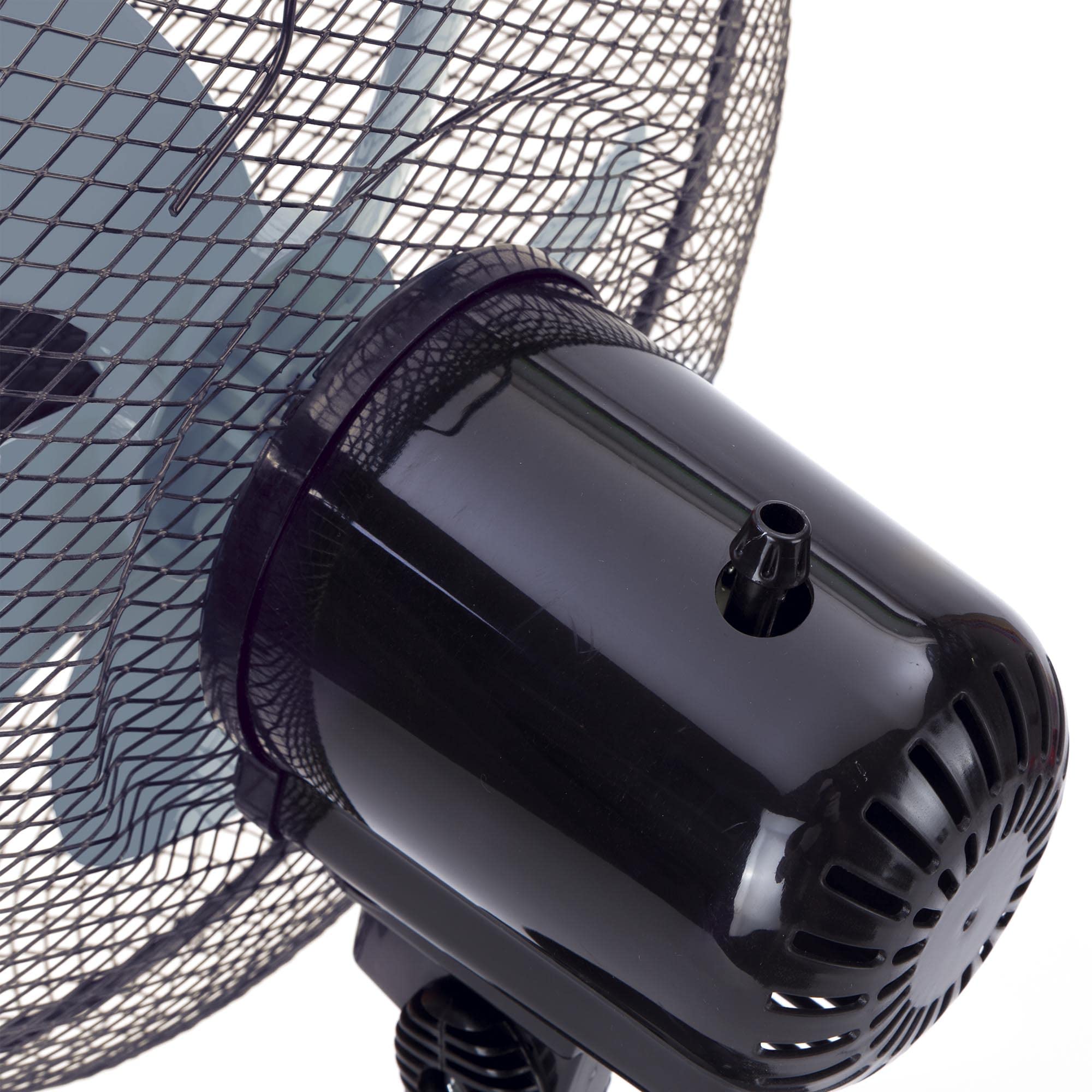 Jata JVVM3125 - Ventilador de Mesa portátil con 3 velocidades, oscilante, cabezal inclinable. Altura: 60 cm. Silencioso. Bajo consumo. 2503 m3/h