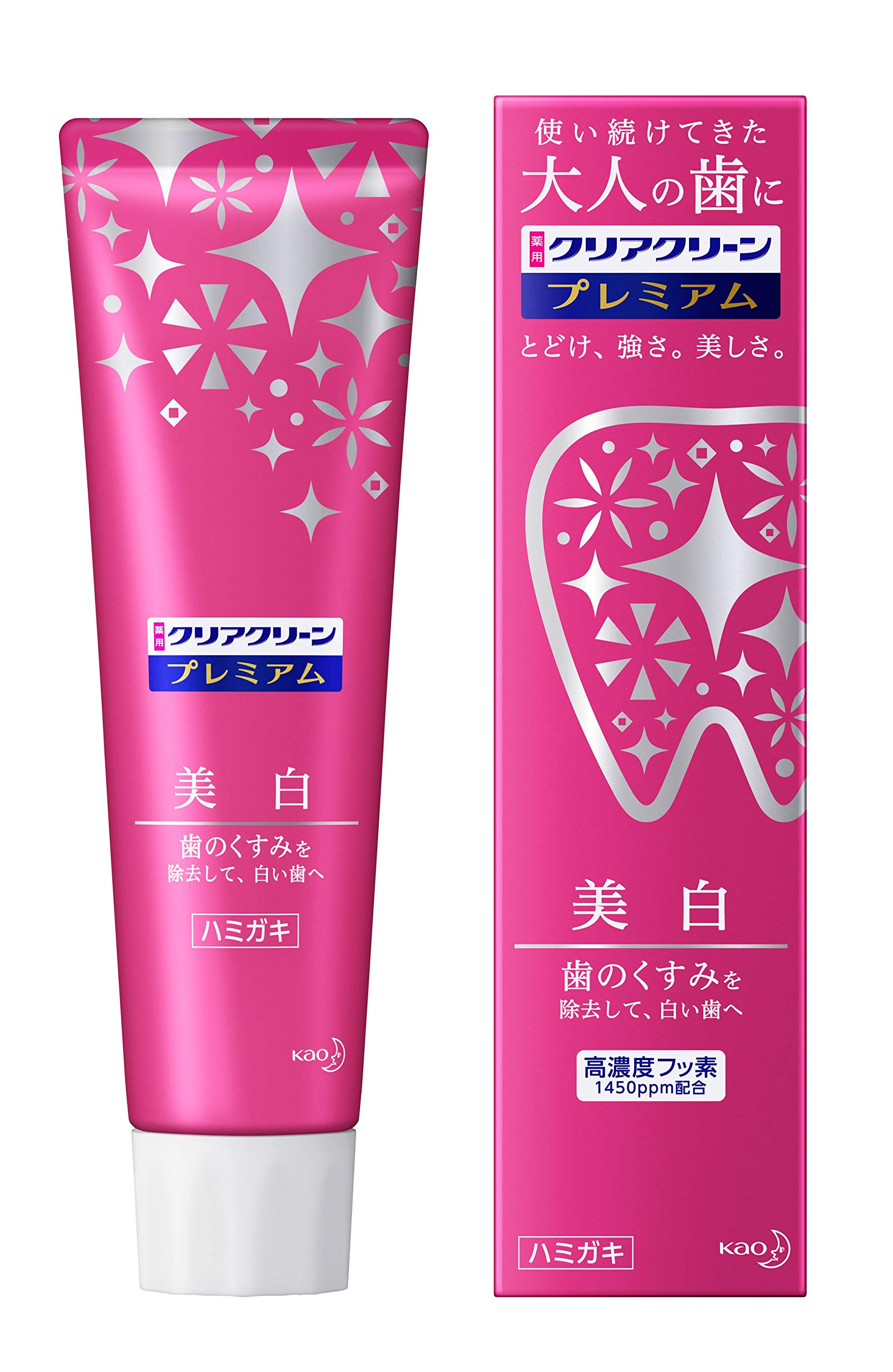 Amazon | クリアクリーン プレミアム 美白 100g フッ素1450ppm配合