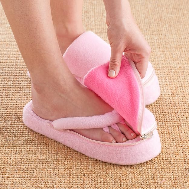 Pedigo Women's Pedicure Slipper Pink Clothing, Shoes