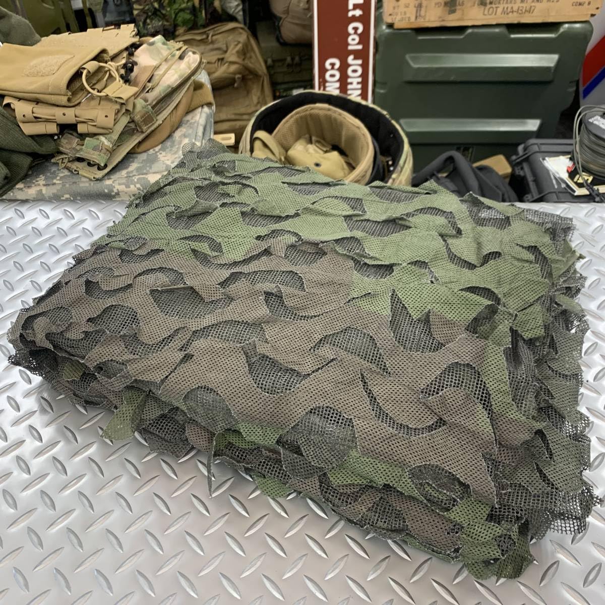 Amazon.co.jp: 米軍実物 Camouflage Screening System カモフラージュ  