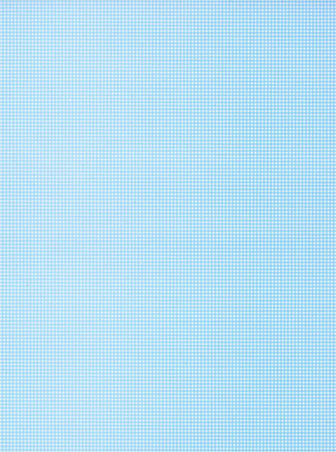 10 x Sheets A4 Pastel Baby Blue Gingham Checked Thick Card 250gsm for Arts Crafts & Cardmaking