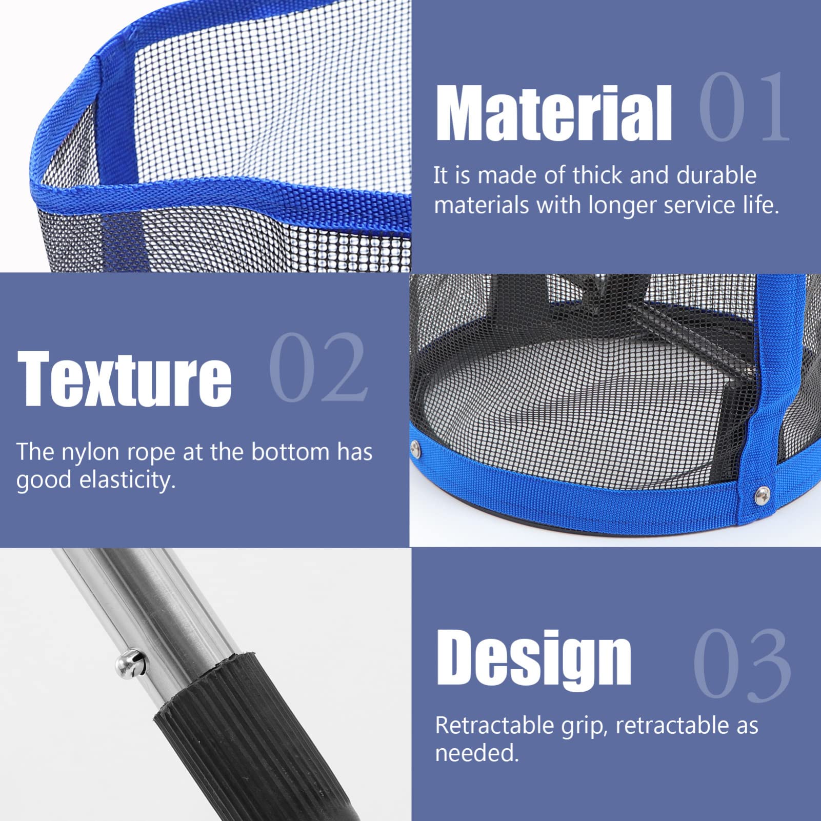 BESPORTBLE Portable Table Tennis Ball Picker Tennis Ball Collector Picking Container for