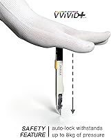 Vista 4 de VViViD Cuchillo de corte multiusos retráctil de precisión equilibrado de alta calidad para envolturas de vinilo automotrices (paquete de 1)