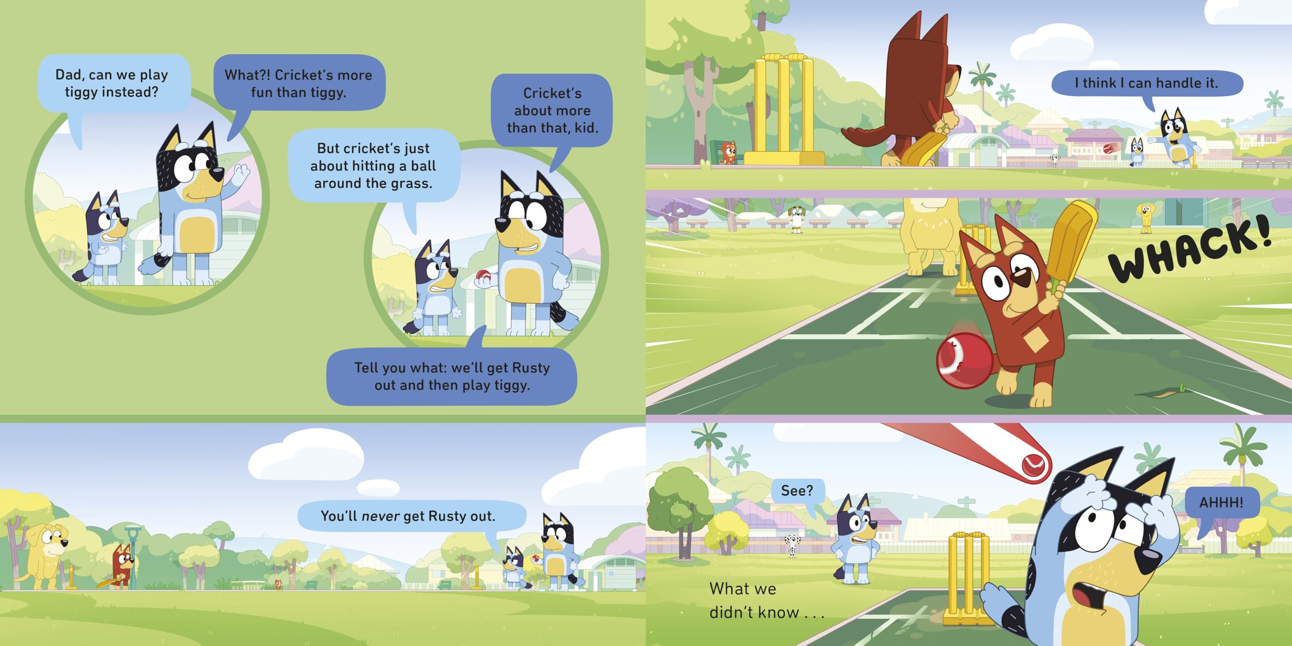 Bluey: Cricket: Join the game in this awesome picture book!