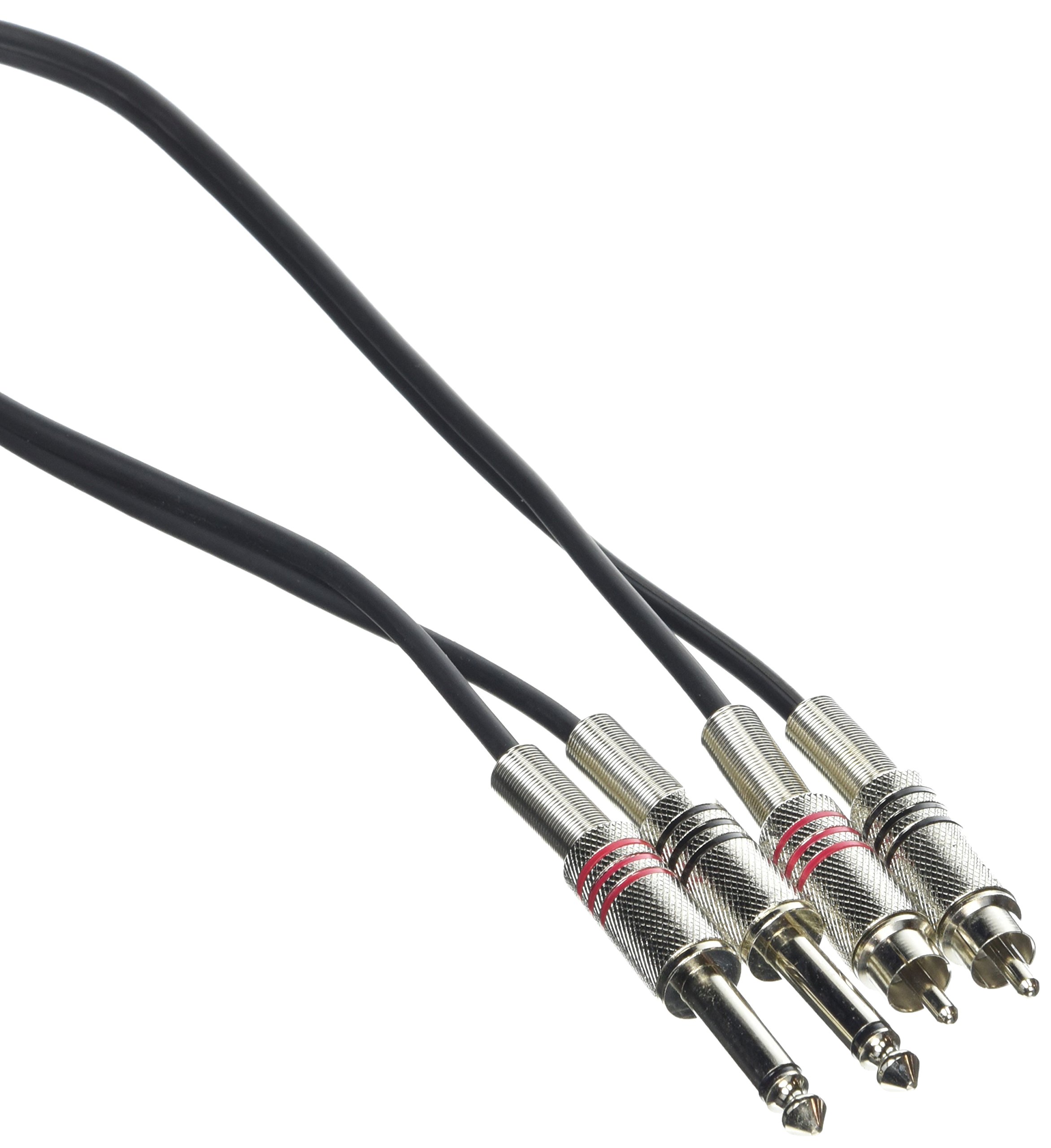 Stagg 20ft. Twin Cable - Phone Plug/Male RCA