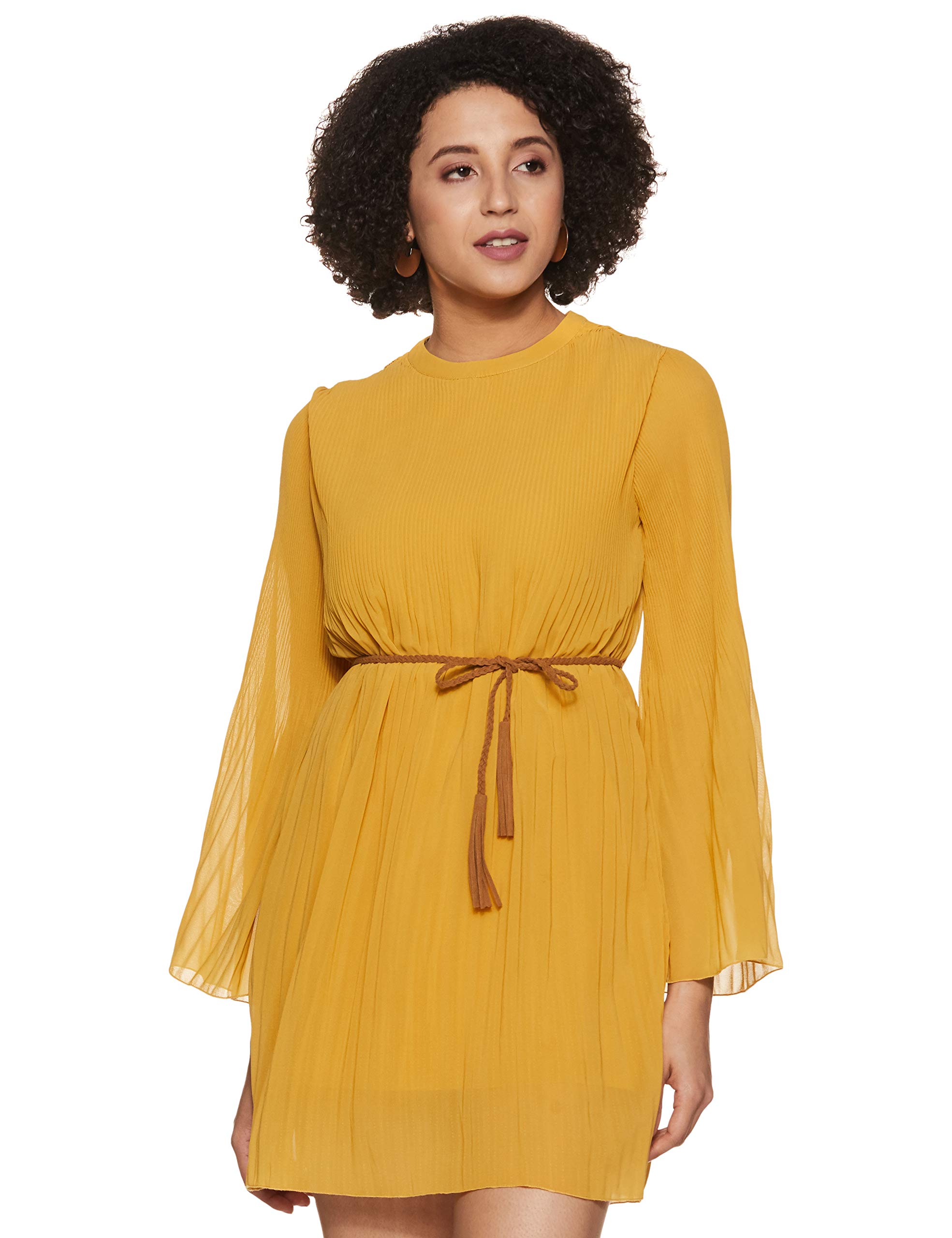 Ms Taken by Kriti Sanon Women's A-Line Midi Dress