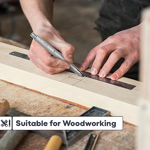 Miniatura 5 de Mr. Pen - Portalápices mecánicos de 0.220 in, lápiz de embrague, soporte de plomo de 0.220 in, soporte de plomo de embrague, lápices de dibujo