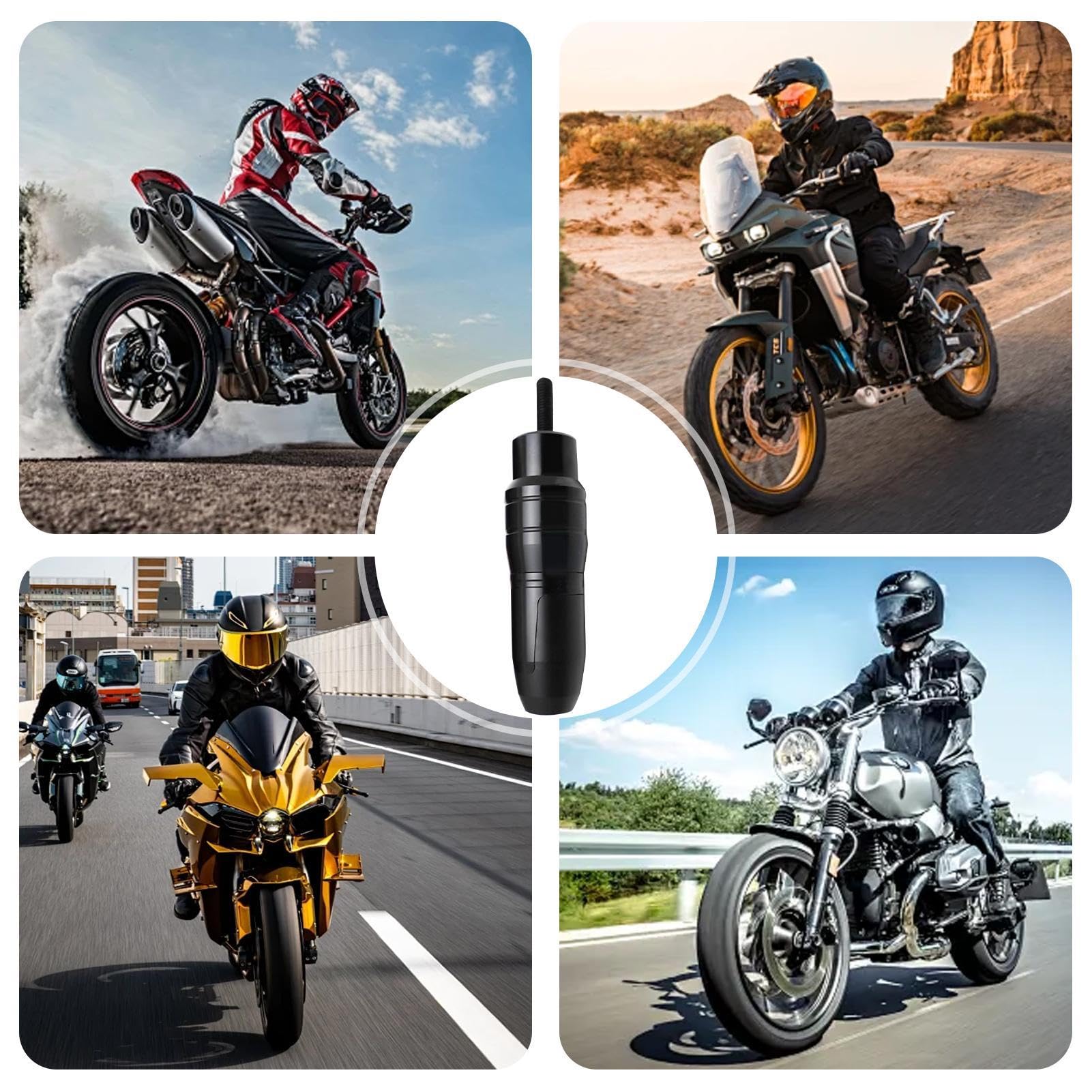 Motorrad Rahmenschieber Crashschutz - ABS Schutz Für Vorderreifen