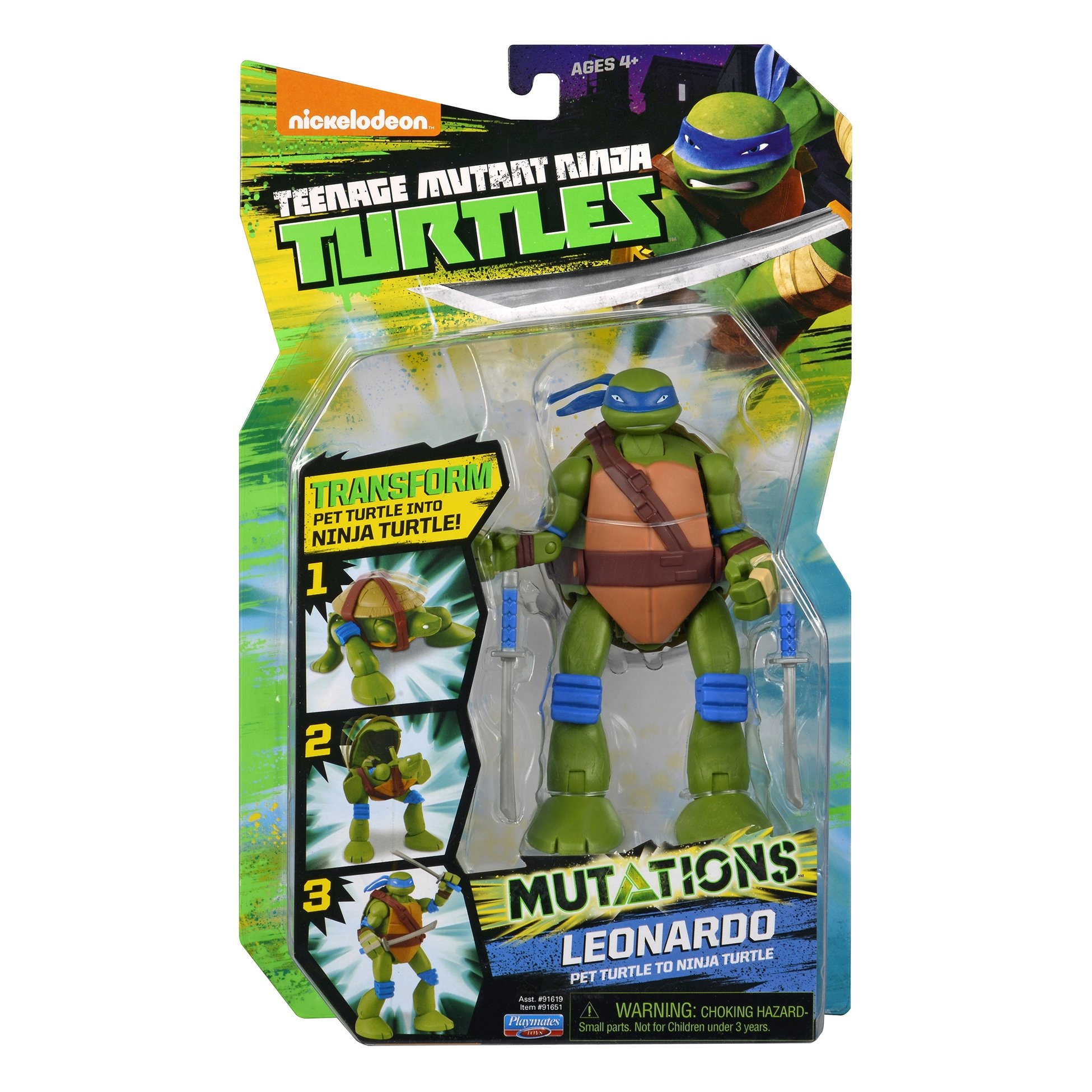 Teenage Mutant Ninja Turtles Mutations Pet To Ninja Leonardo