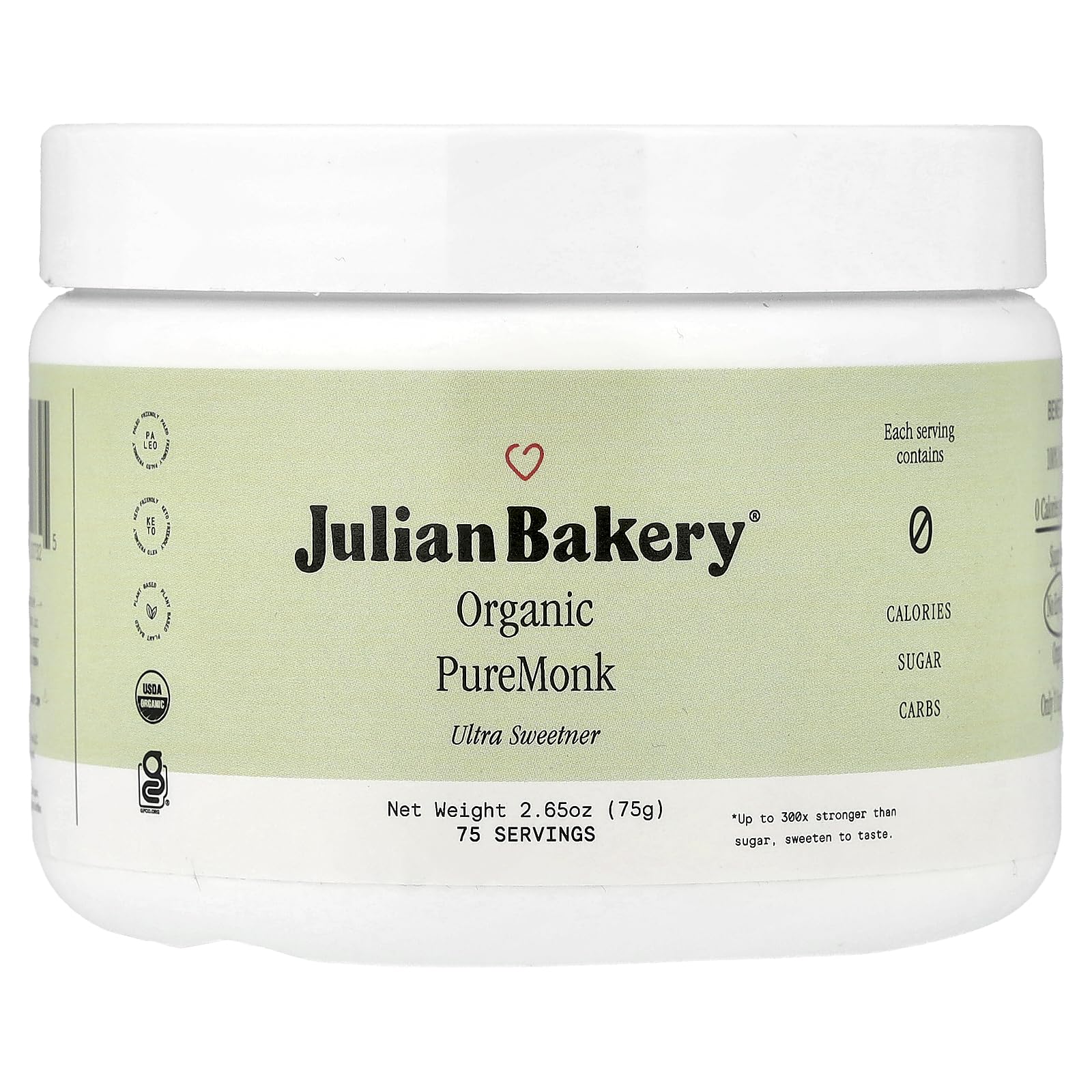 Pure Monk® Ultra SweetenerUSDA Organic